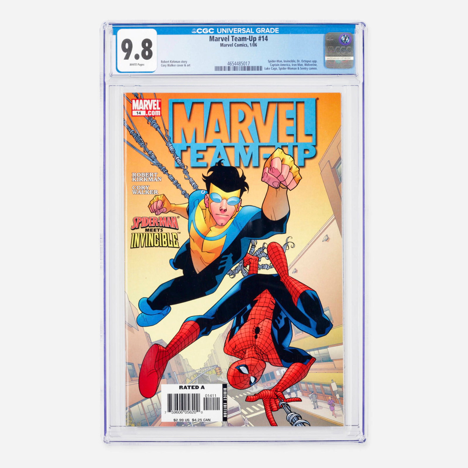 Marvel Comics Marvel Team-Up #14 CGC 9.8 (1 of 2)