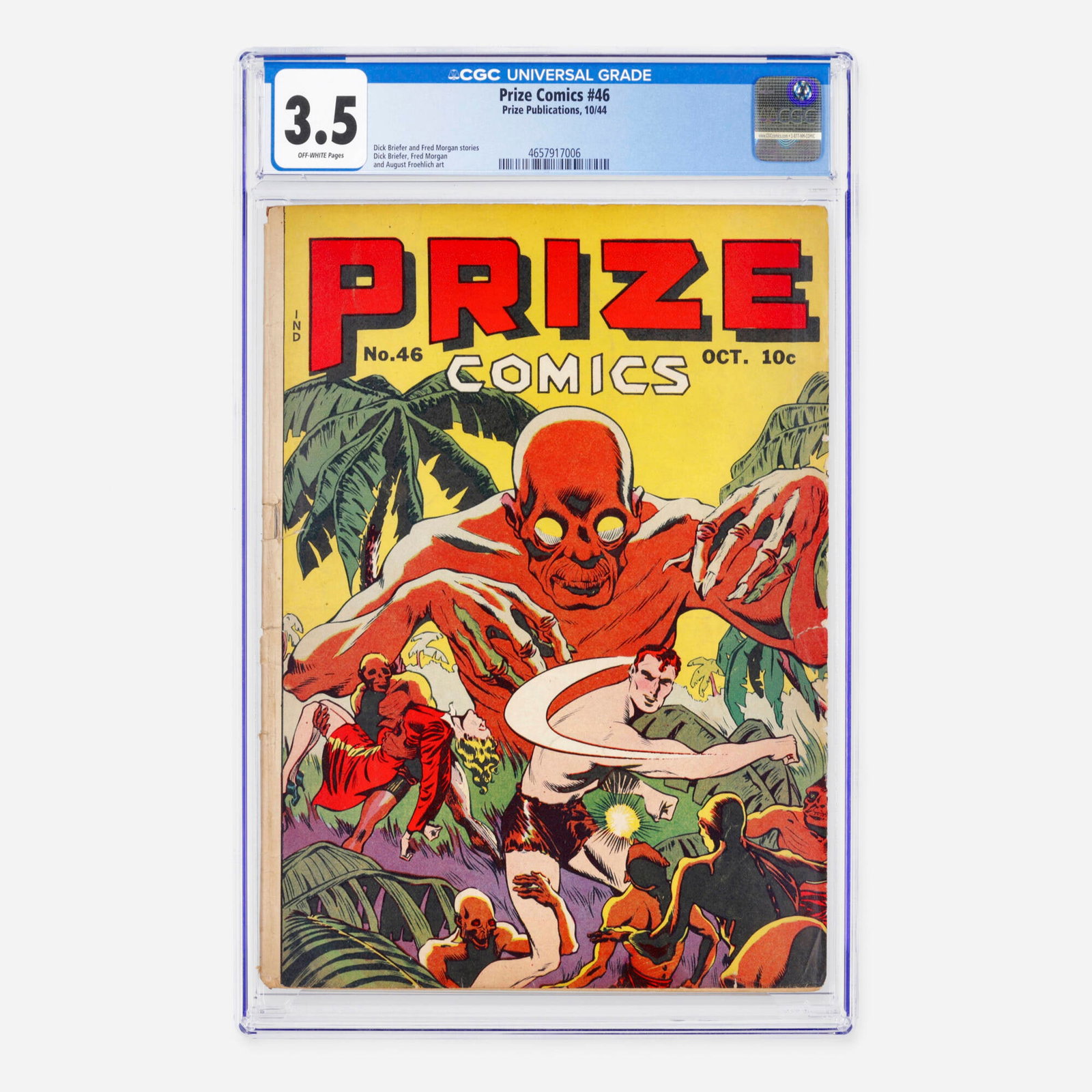 Prize Publications Prize Comics #46 CGC 3.5 (1 of 2)