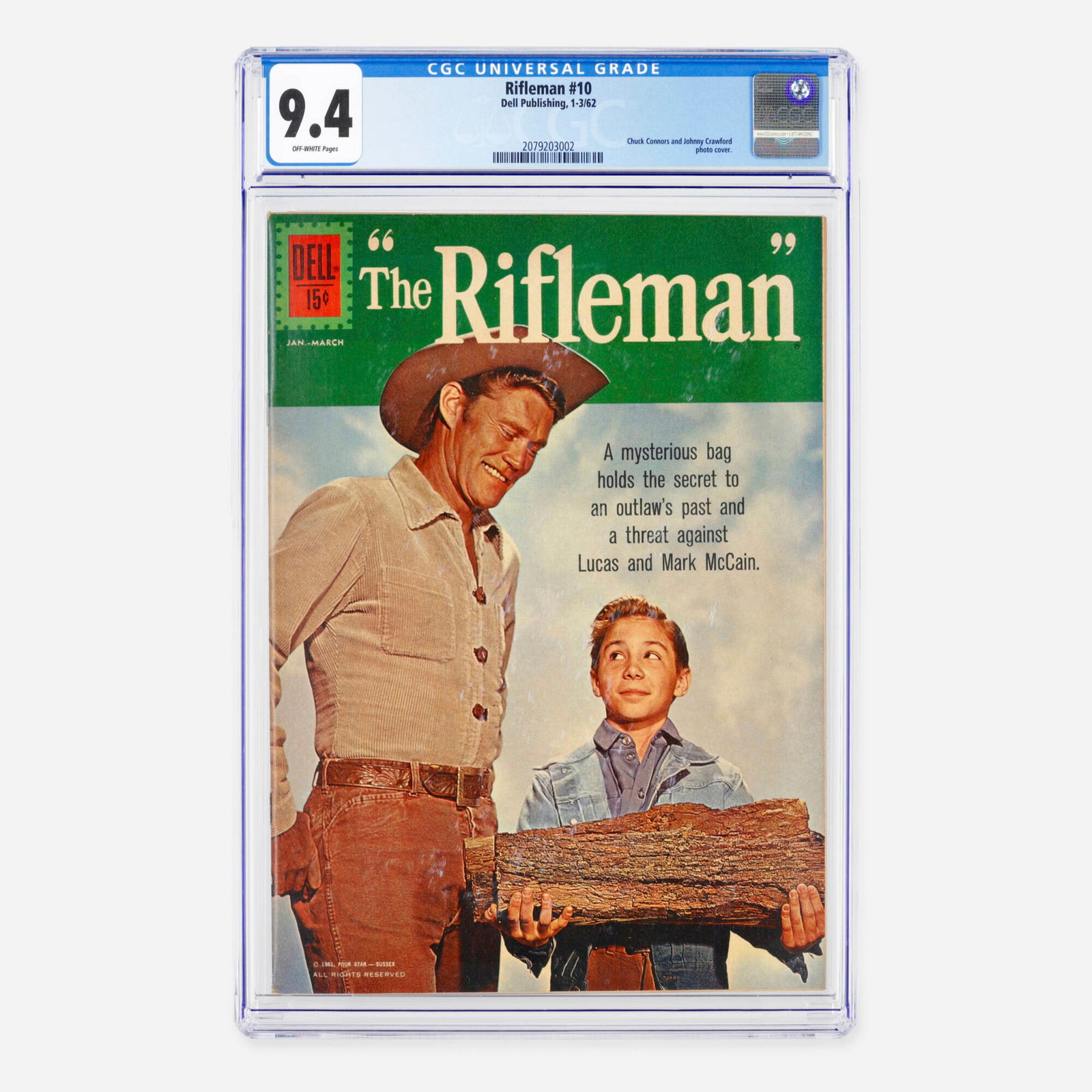 Dell Publishing Rifleman #10 CGC 9.4 (1 of 2)