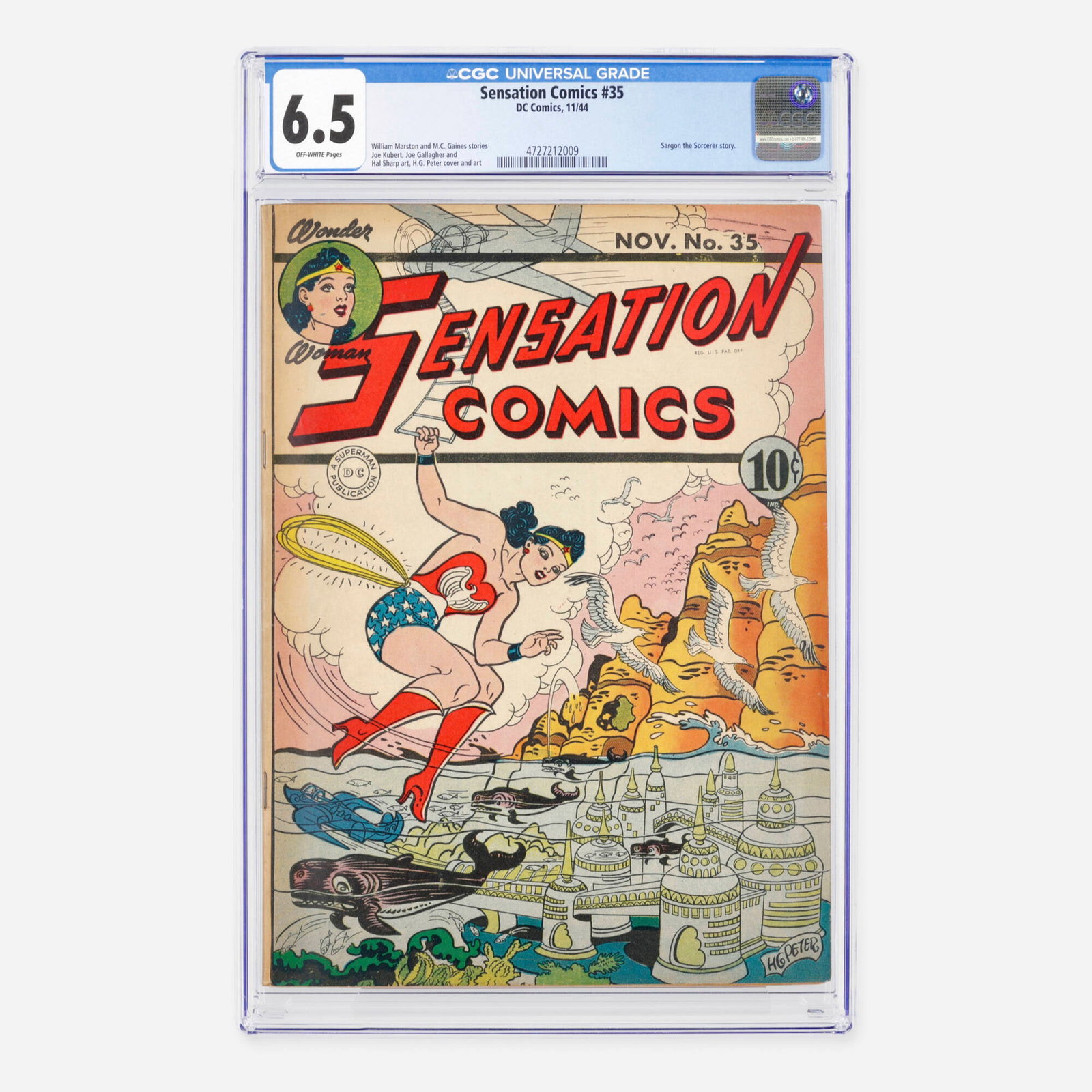 DC Comics Sensation Comics #35 CGC 6.5 (1 of 2)