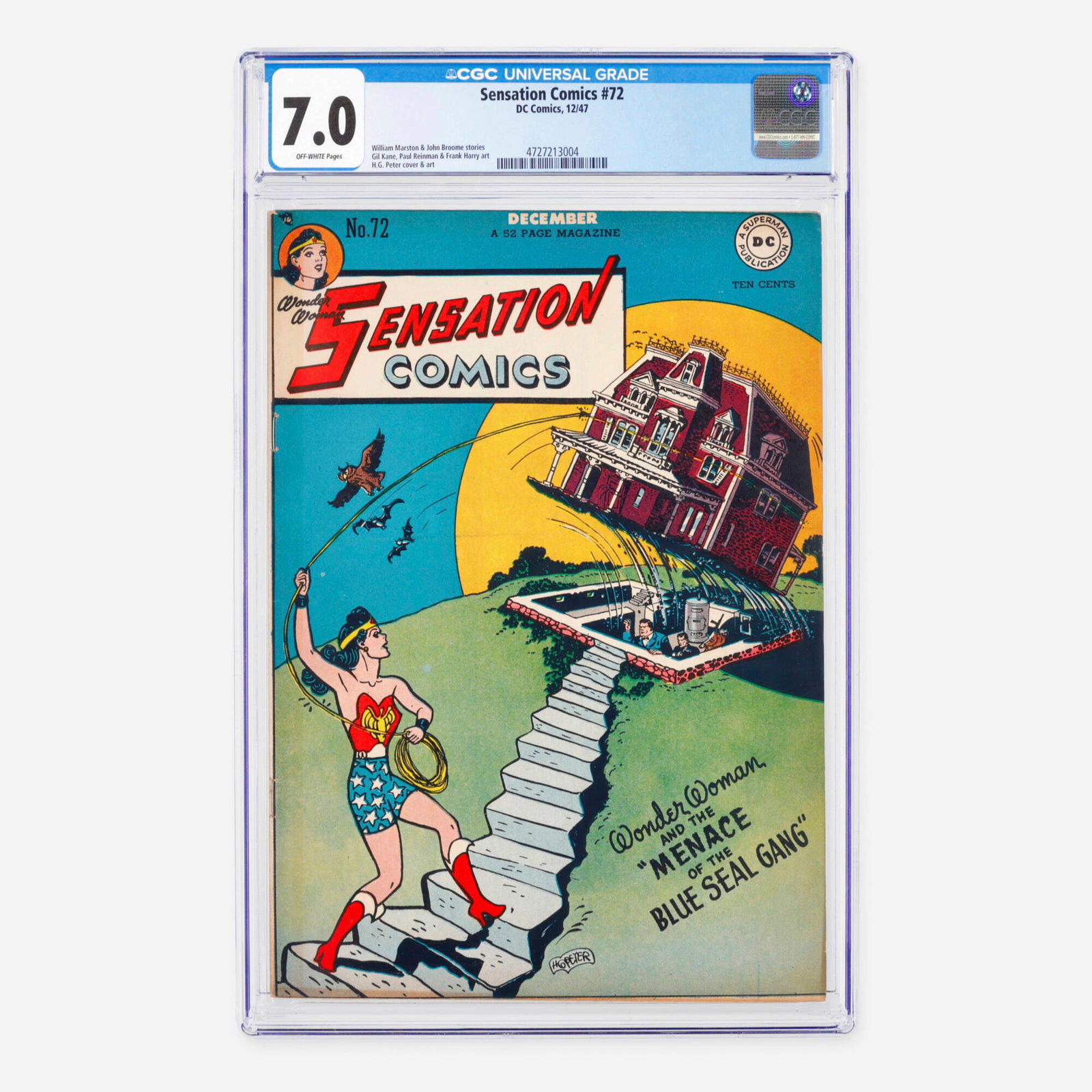 DC Comics Sensation Comics #72 CGC 7.0 (1 of 2)