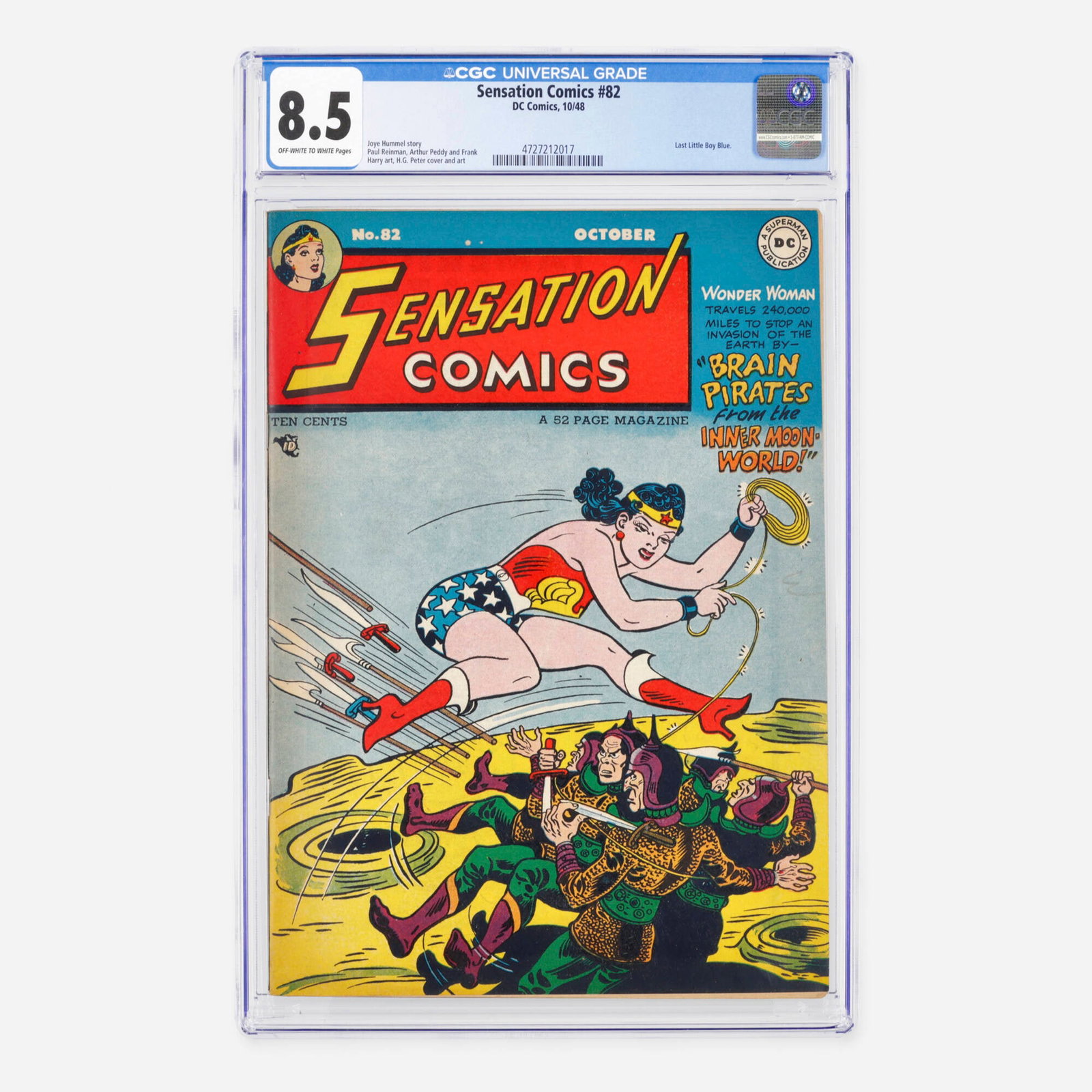 DC Comics Sensation Comics #82 CGC 8.5 (1 of 2)