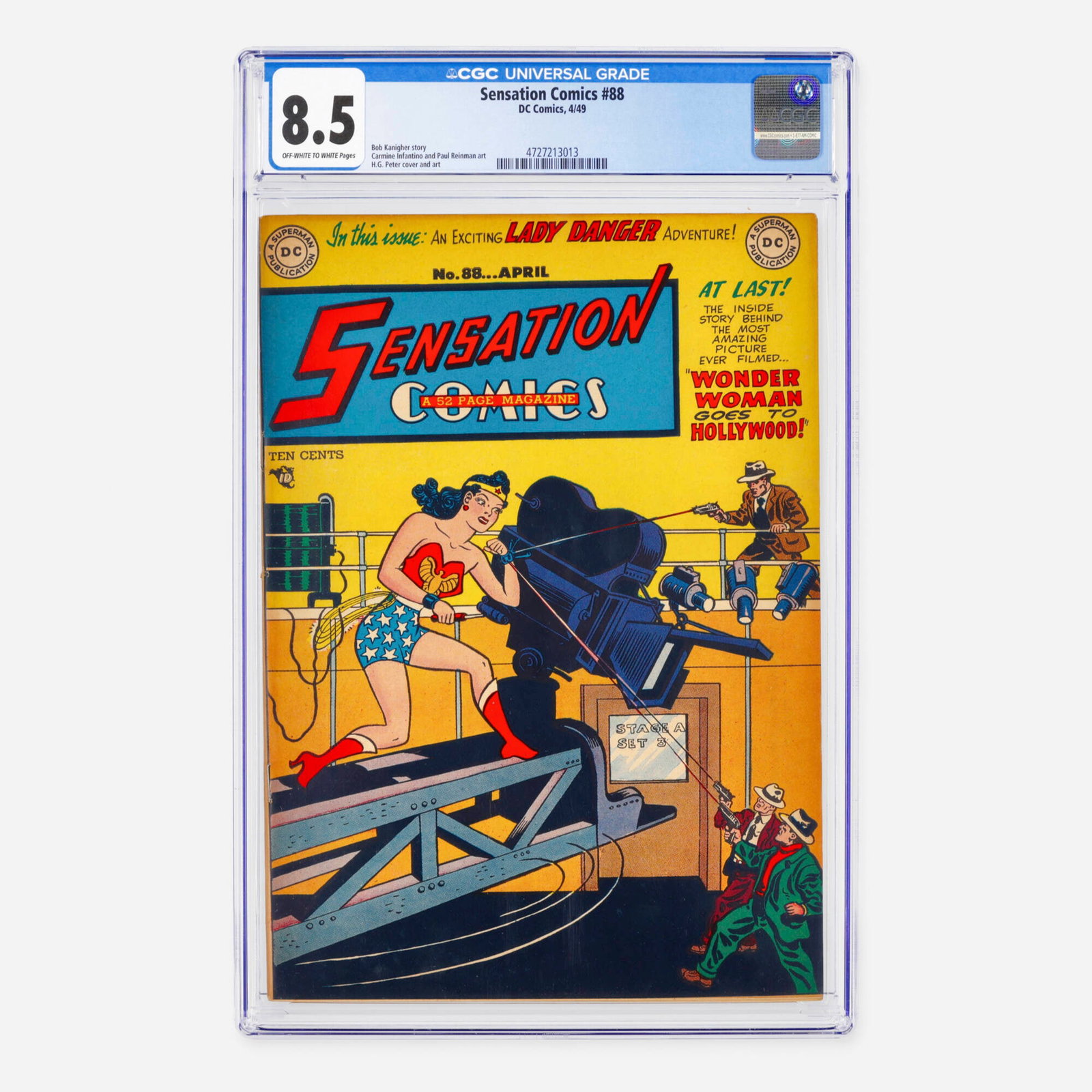 DC Comics Sensation Comics #88 CGC 8.5 (1 of 2)