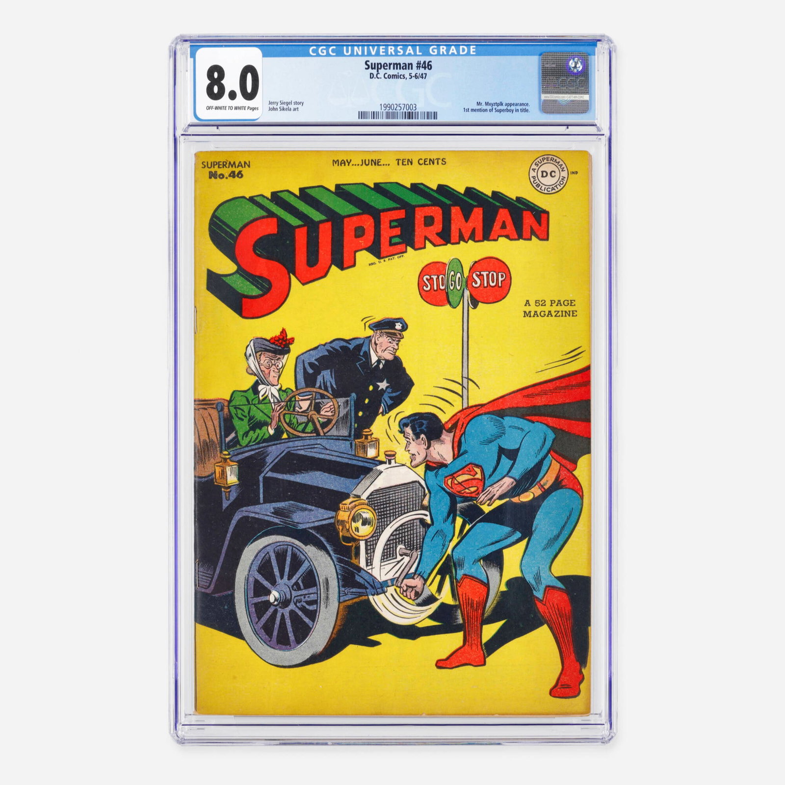 DC Comics Superman #46 CGC 8.0 (1 of 2)