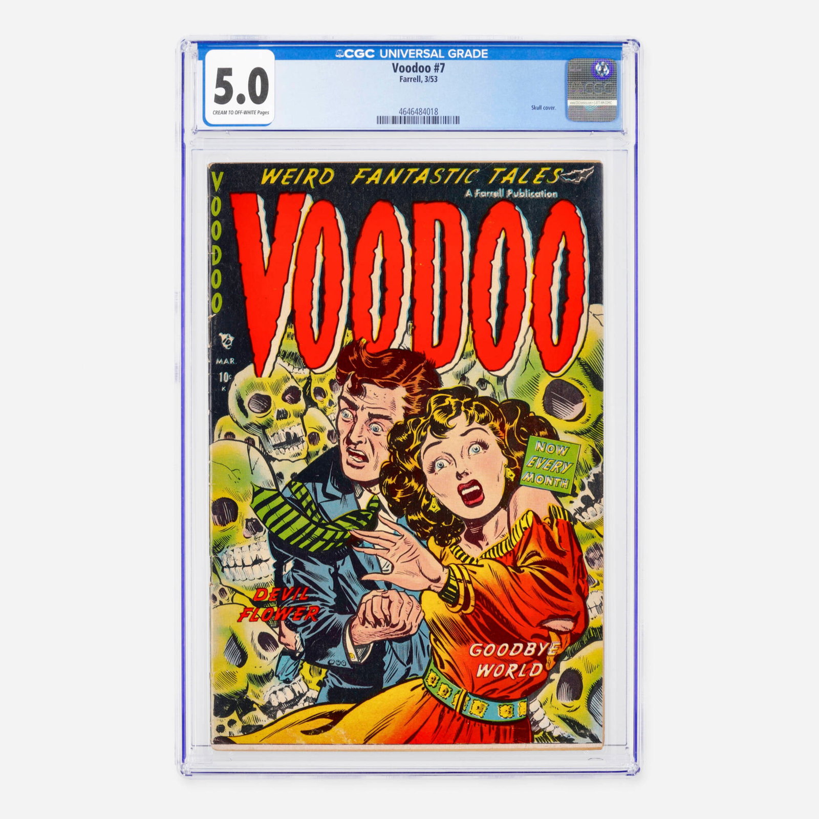 Farrell Voodoo #7 CGC 5.0 (1 of 2)