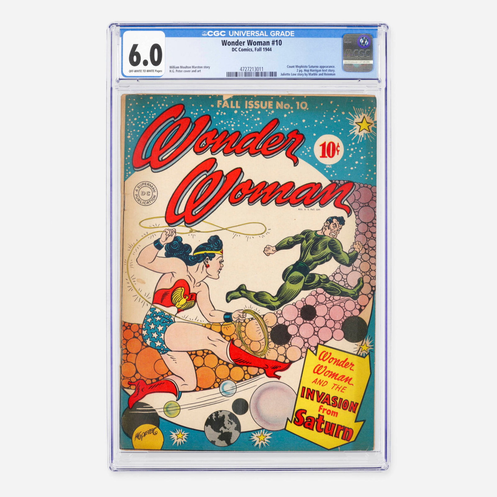 DC Comics Wonder Woman #10 CGC 6.0 (1 of 2)