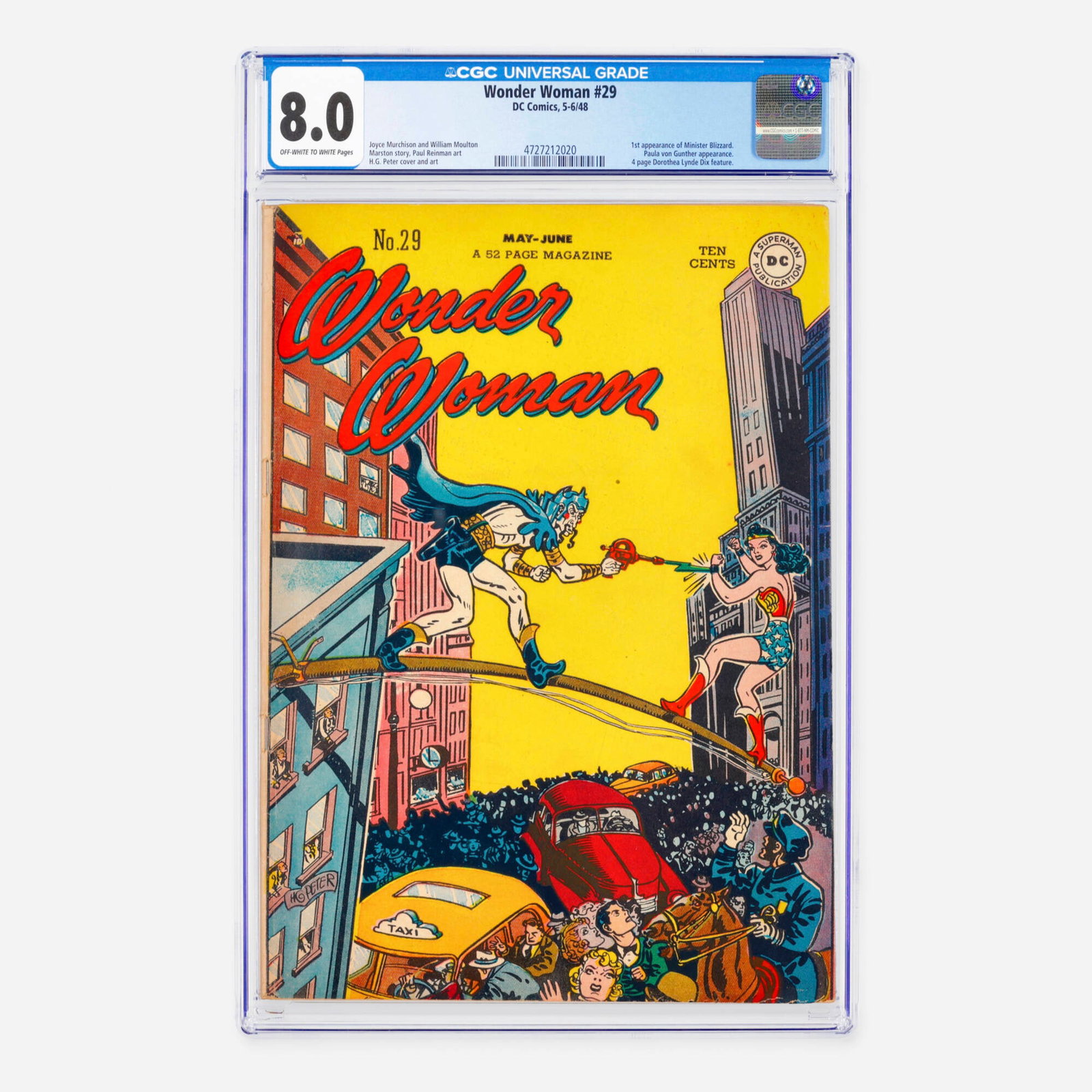 DC Comics Wonder Woman #29 CGC 8.0 (1 of 2)