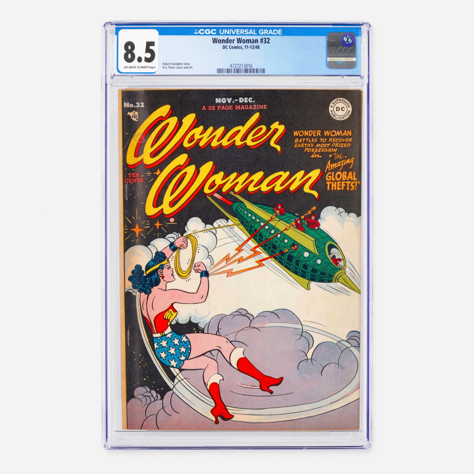 DC Comics Wonder Woman #32 CGC 8.5 (1 of 2)