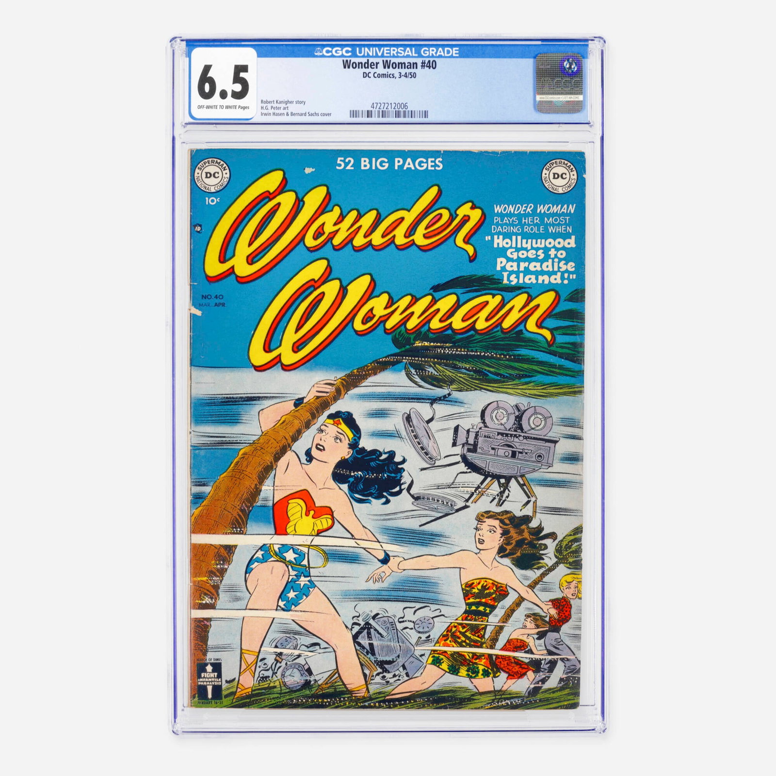 DC Comics Wonder Woman #40 CGC 6.5 (1 of 2)