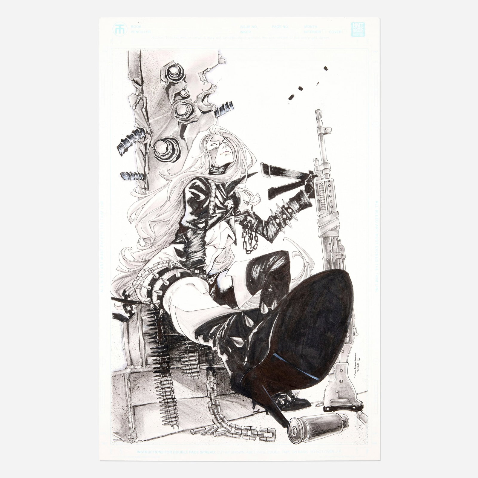 Von Randal, Scorched #27 Cover Original Art (Image Comics, 2024) (1 of 2)