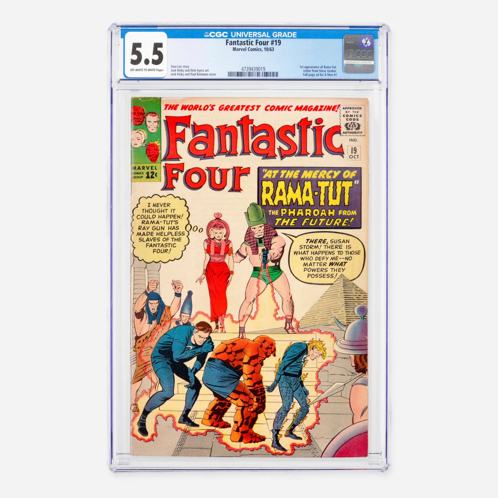Marvel Comics Fantastic Four #19 CGC 5.5 (1 of 2)