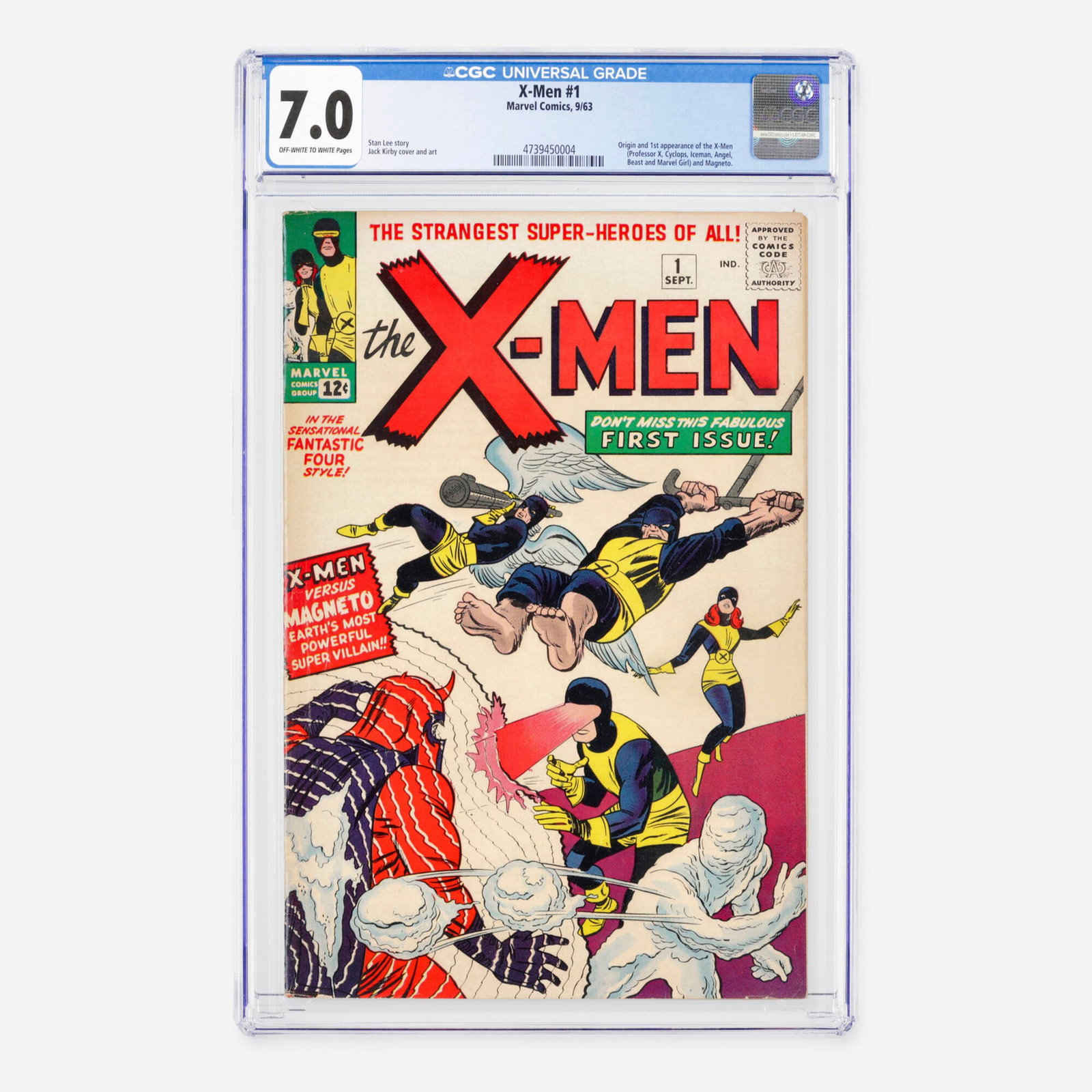 Marvel Comics X-Men #1 CGC 7.0 (1 of 2)