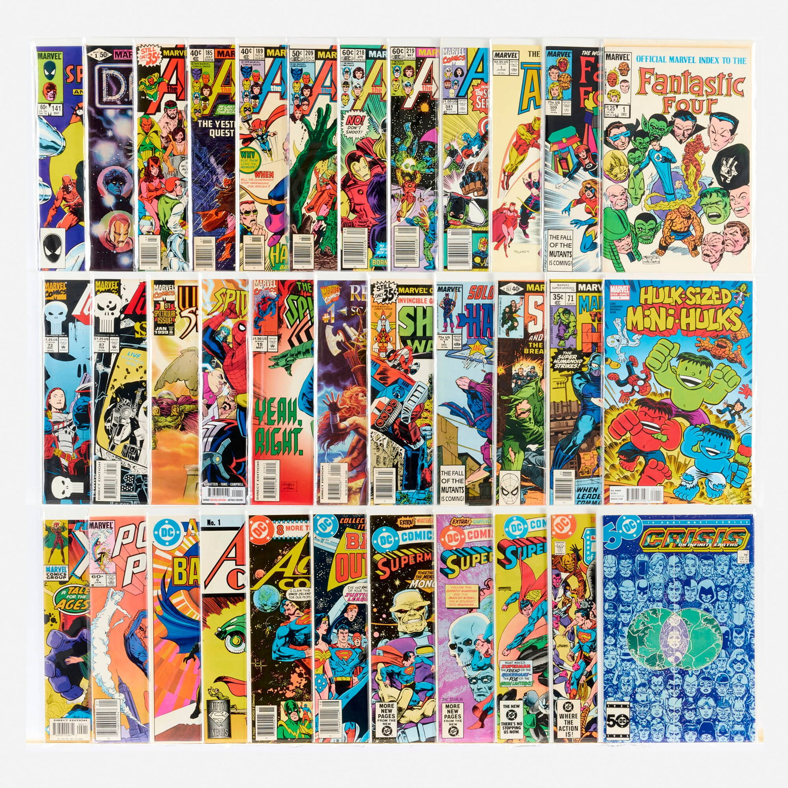 34 DC and Marvel Comics Mixed Title Group (1 of 1)