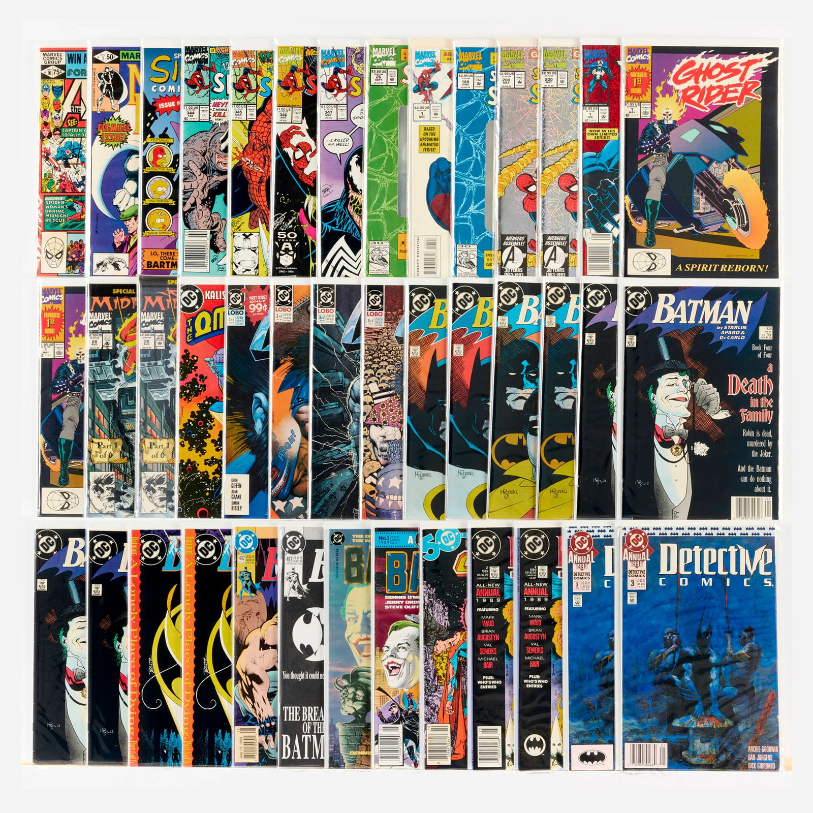 41 DC and Marvel Comics Mixed Title Group (1 of 1)
