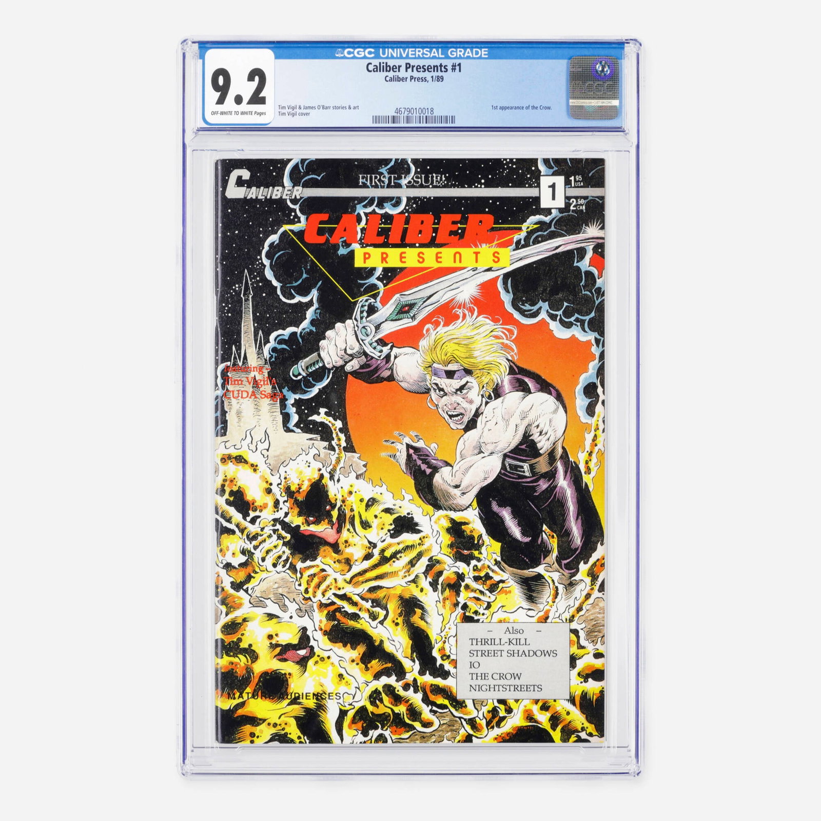 Caliber Press Caliber Presents #1 CGC 9.2 (1 of 2)