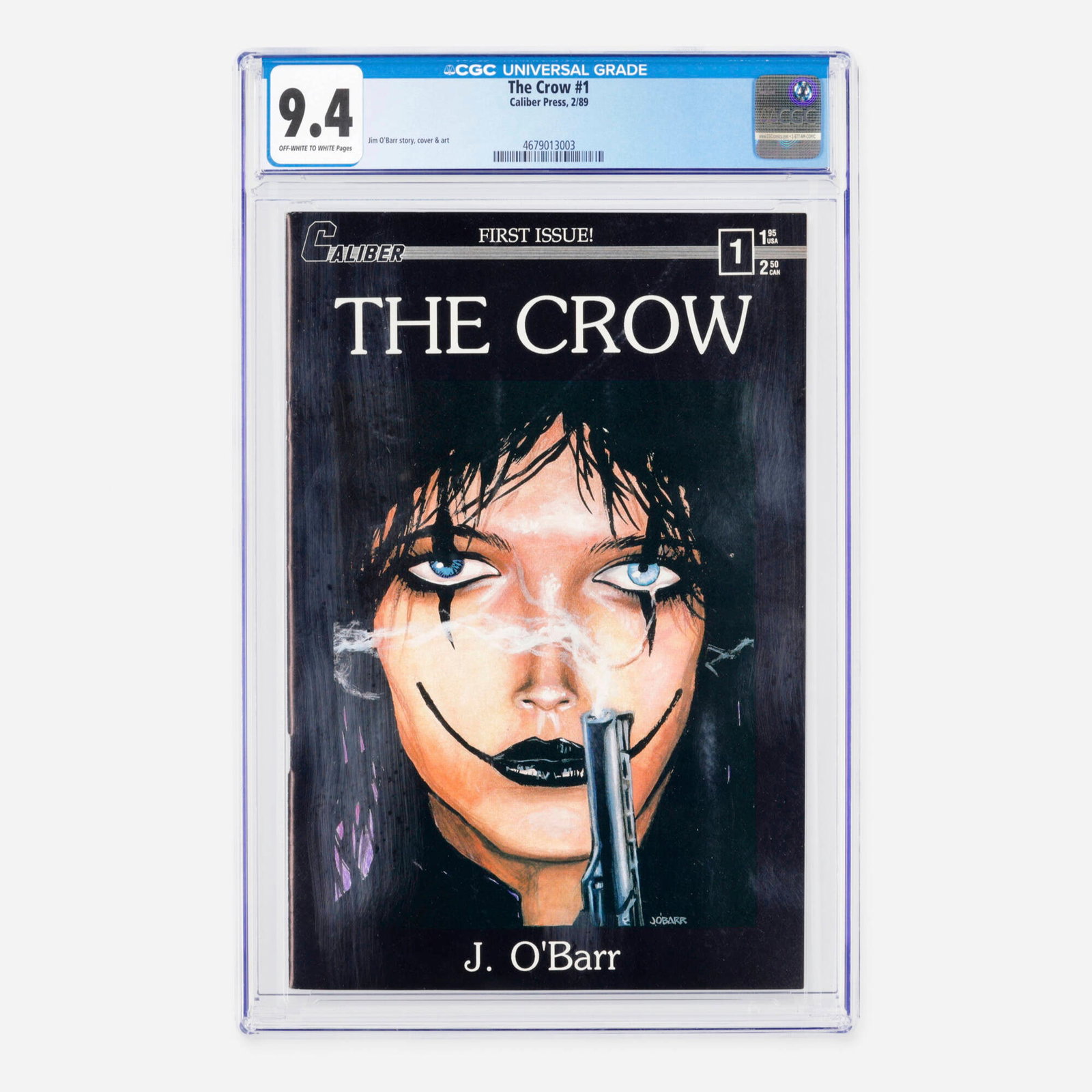 Caliber Press The Crow #1 CGC 9.4 (1 of 2)