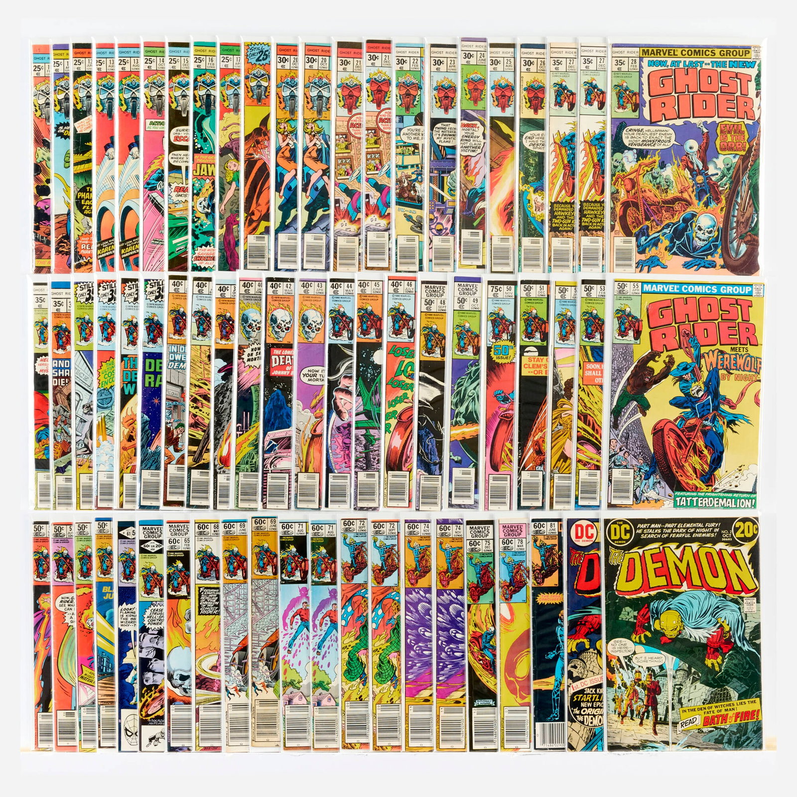 65 Marvel Comics Ghost Rider #10-#81 Group (1 of 1)