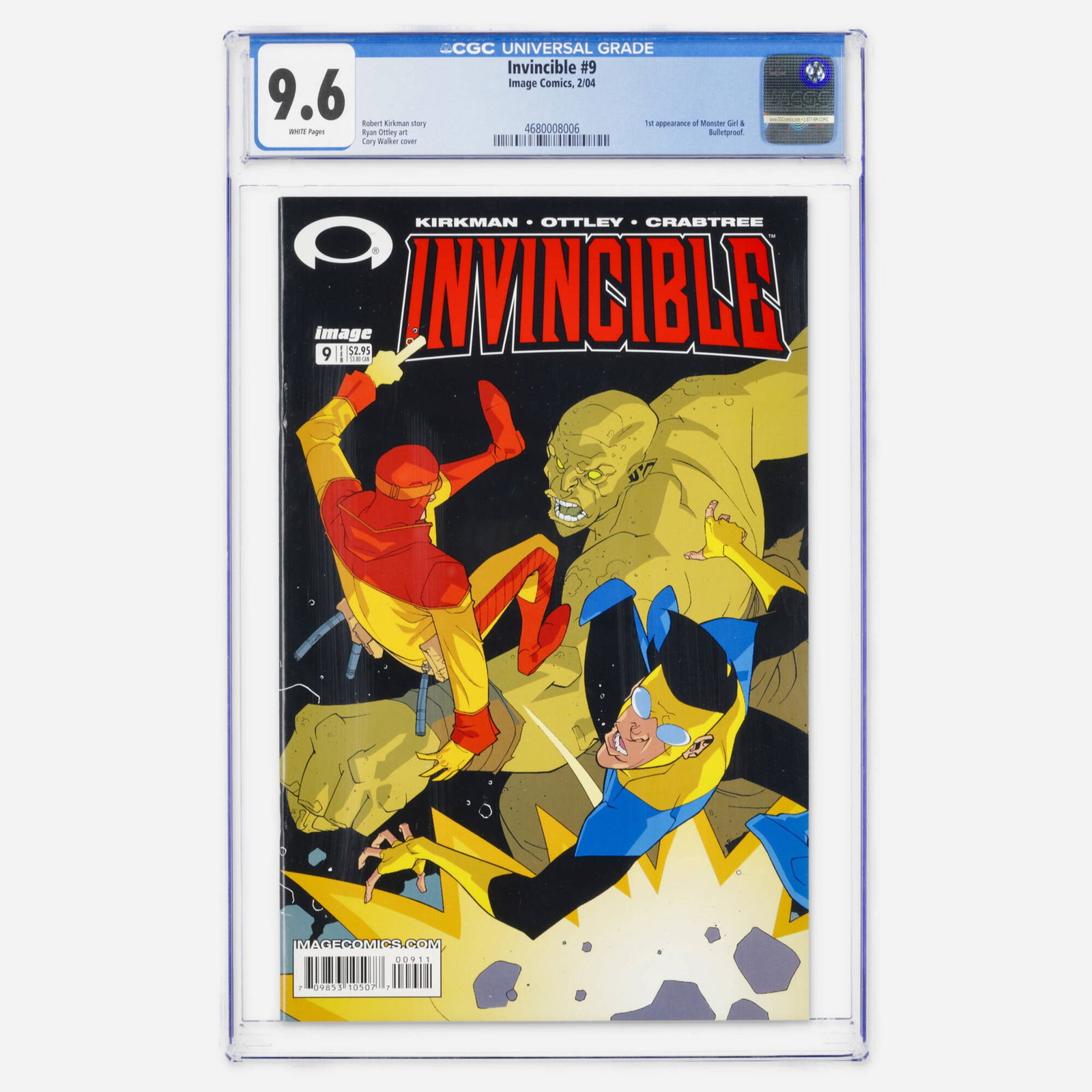 Image Comics Invincible #9 CGC 9.6 (1 of 2)