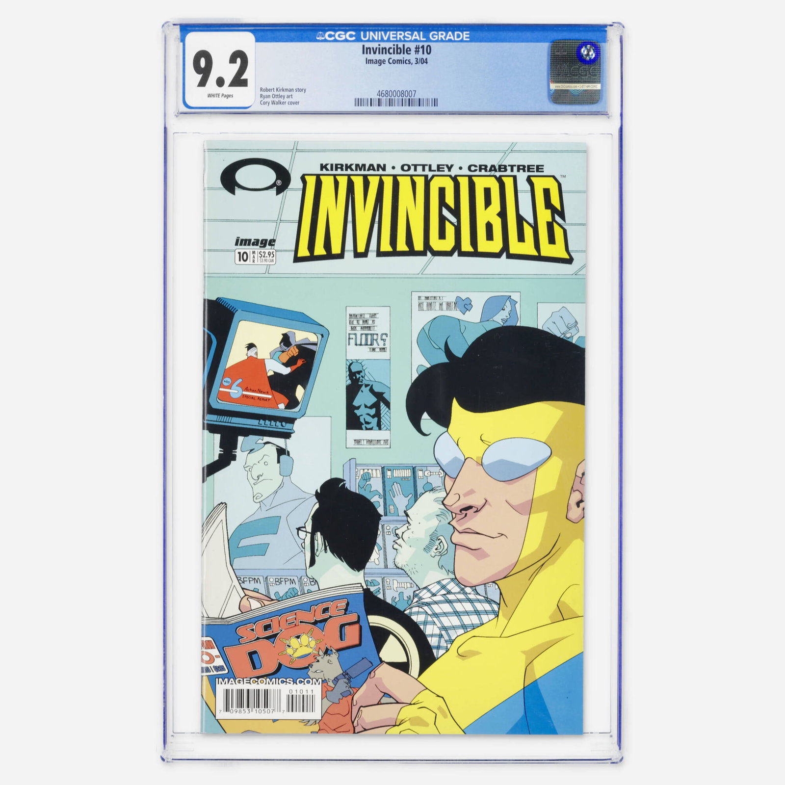 Image Comics Invincible #10 CGC 9.2 (1 of 2)