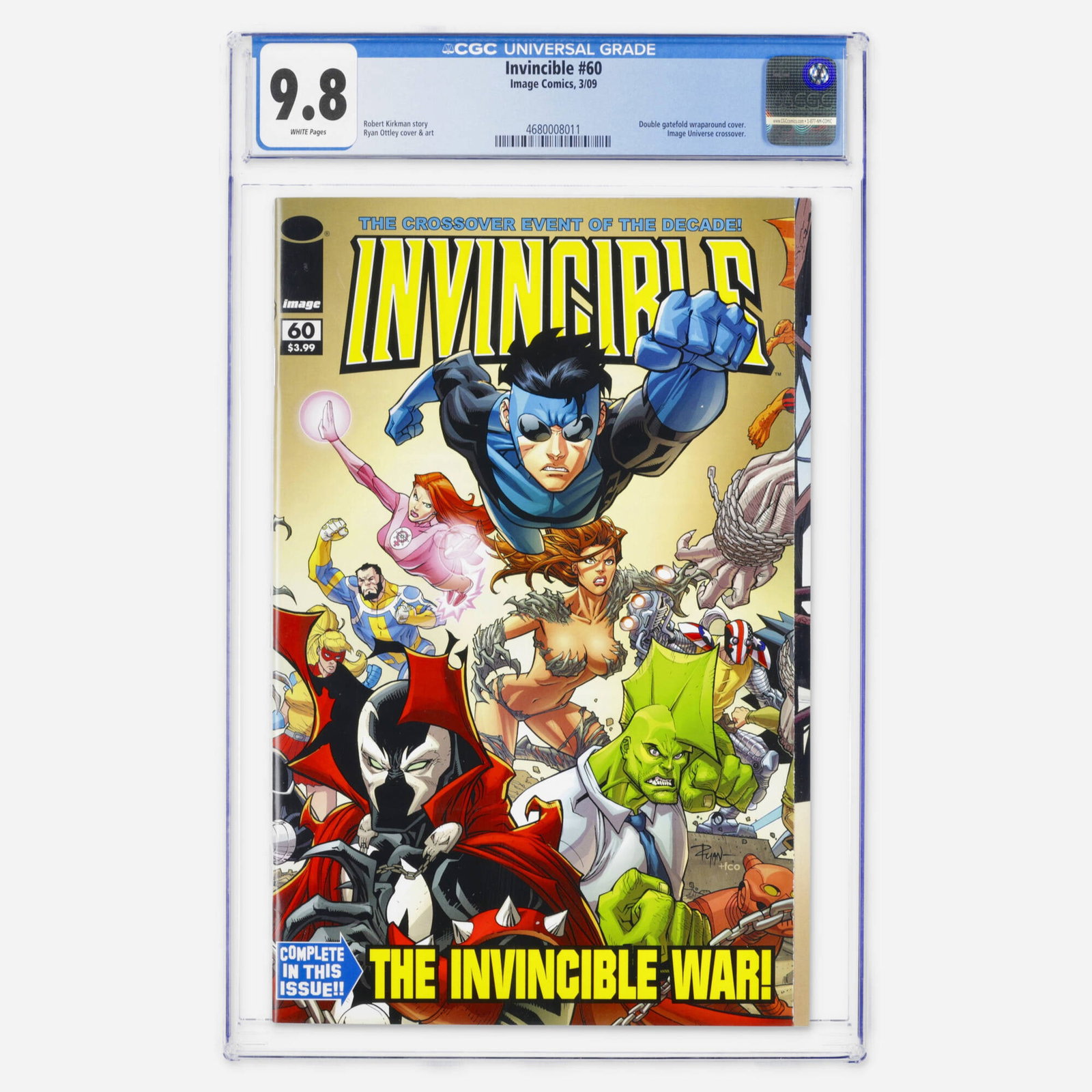Image Comics Invincible #60 CGC 9.8 (1 of 2)