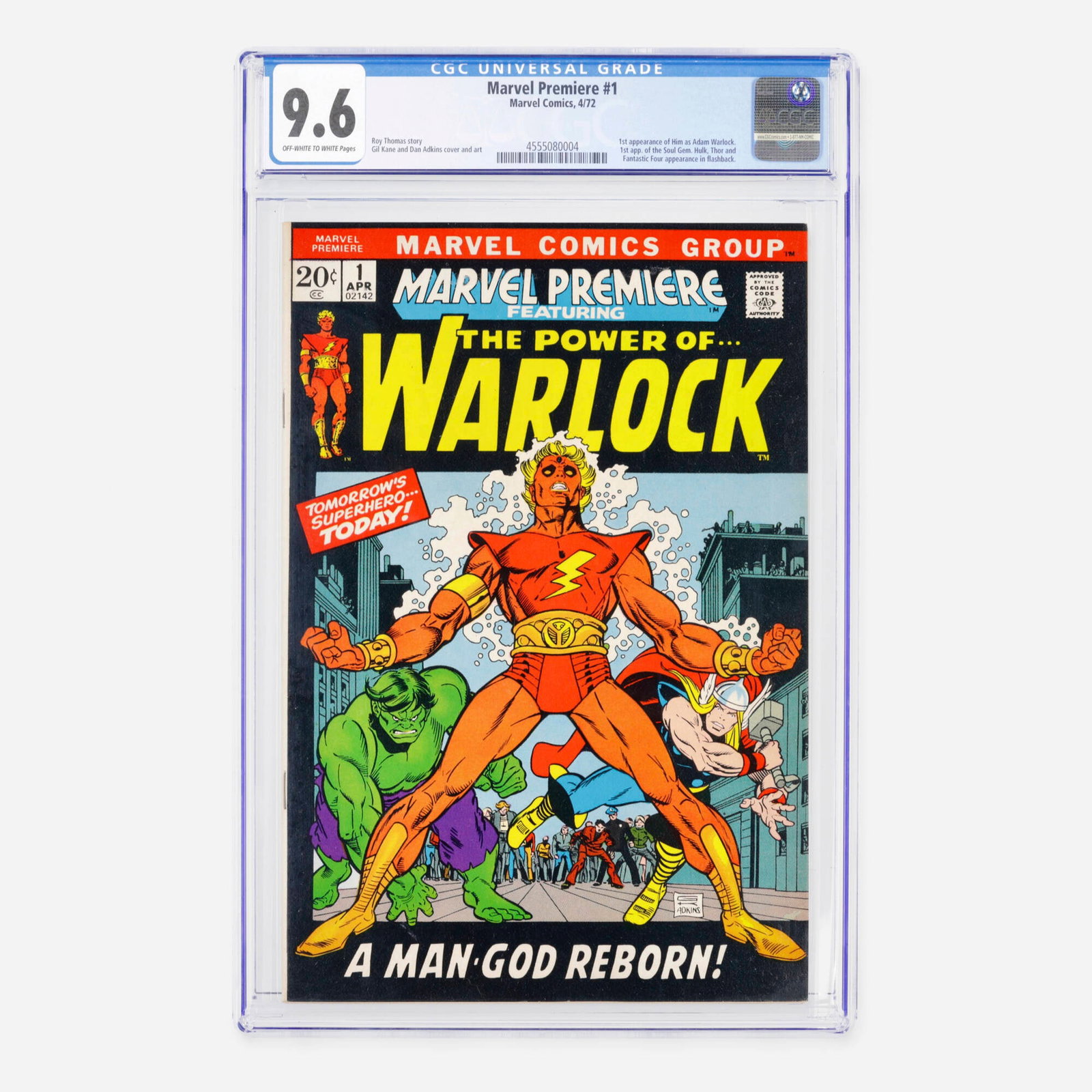 Marvel Comics Marvel Premiere #1 CGC 9.6 (1 of 2)