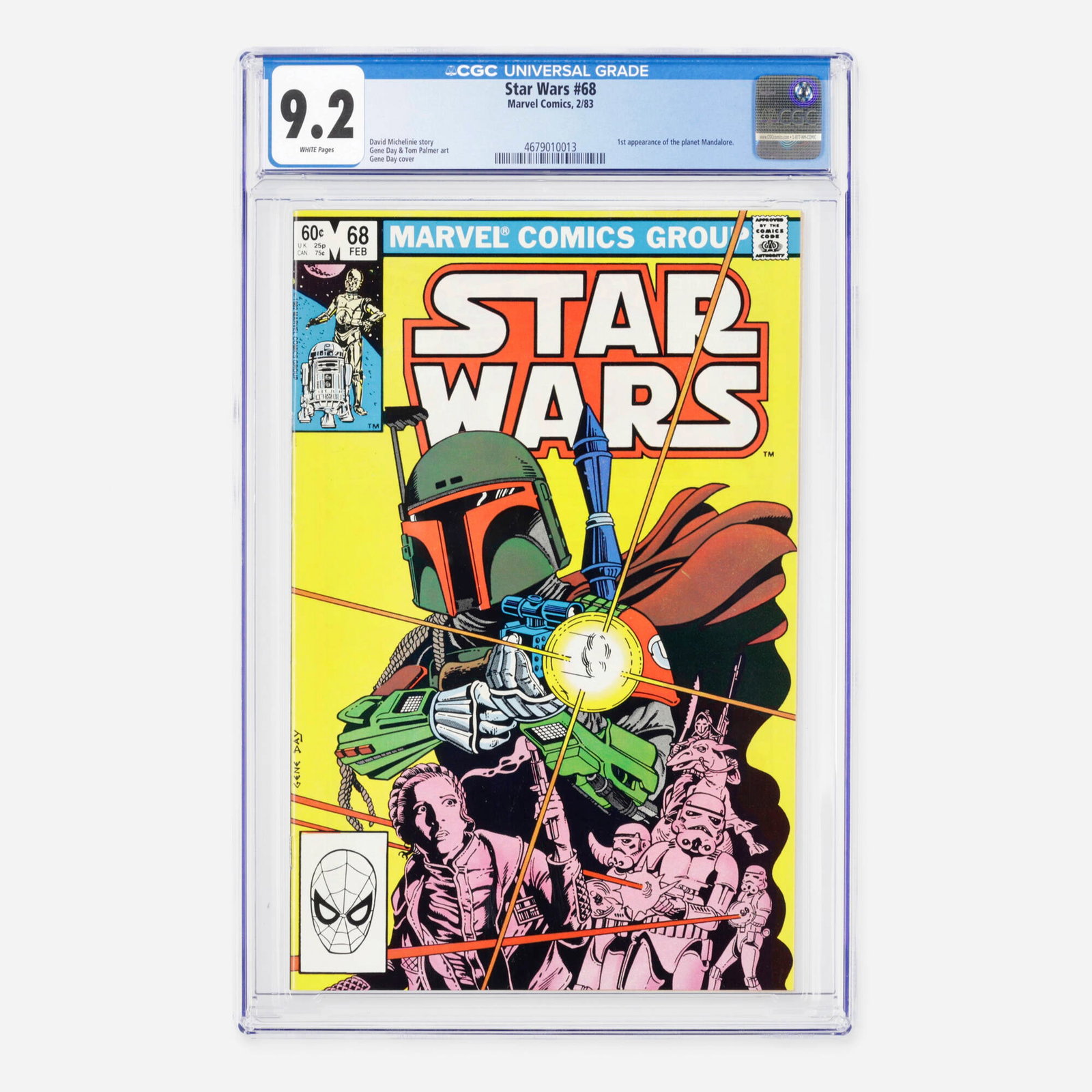 Marvel Comics Star Wars #68 CGC 9.2 (1 of 2)