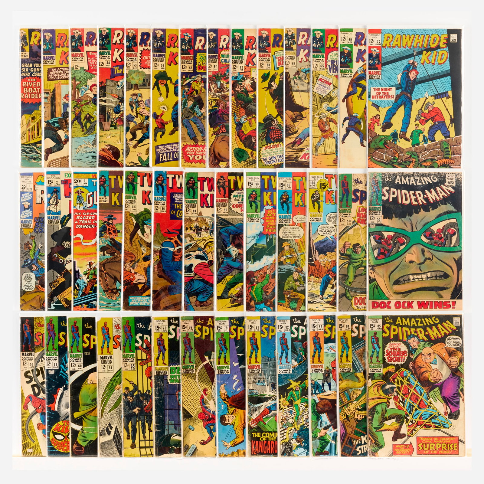 40 Marvel Comics Amazing Spider-Man and Western Related Group (1 of 1)