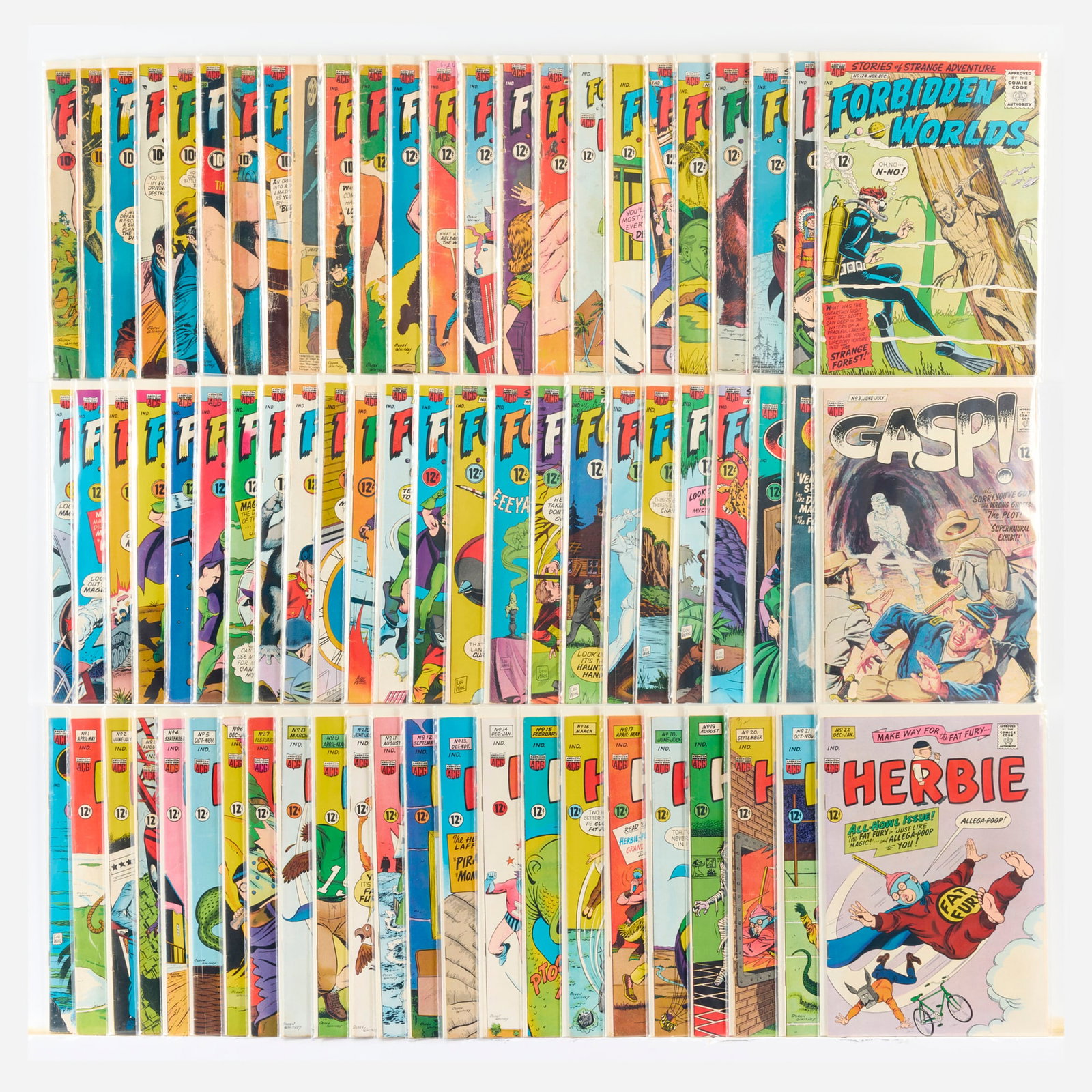 71 American Comics Group Mixed Title Group (1 of 1)