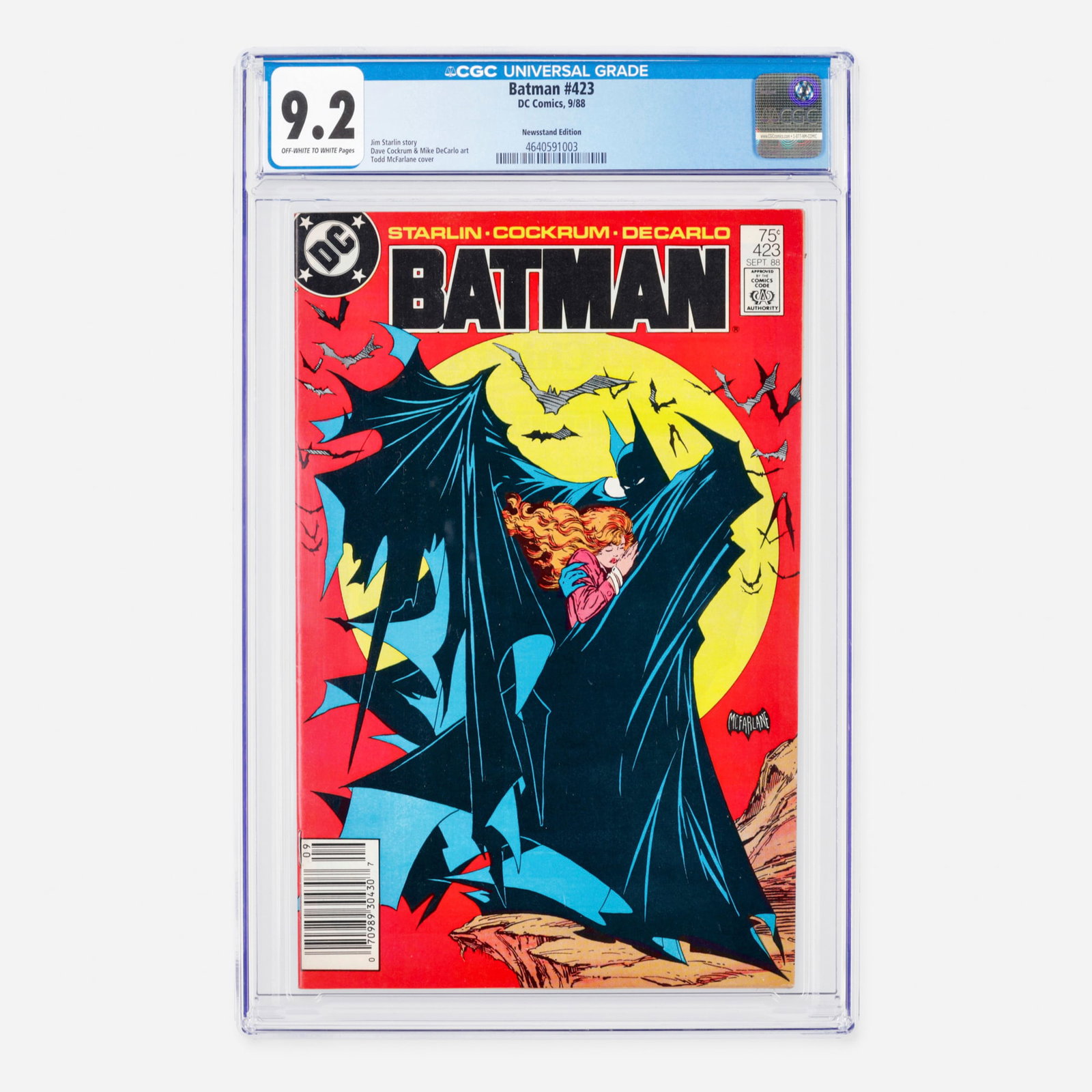DC Comics Batman #423 CGC 9.2 Newsstand (1 of 2)