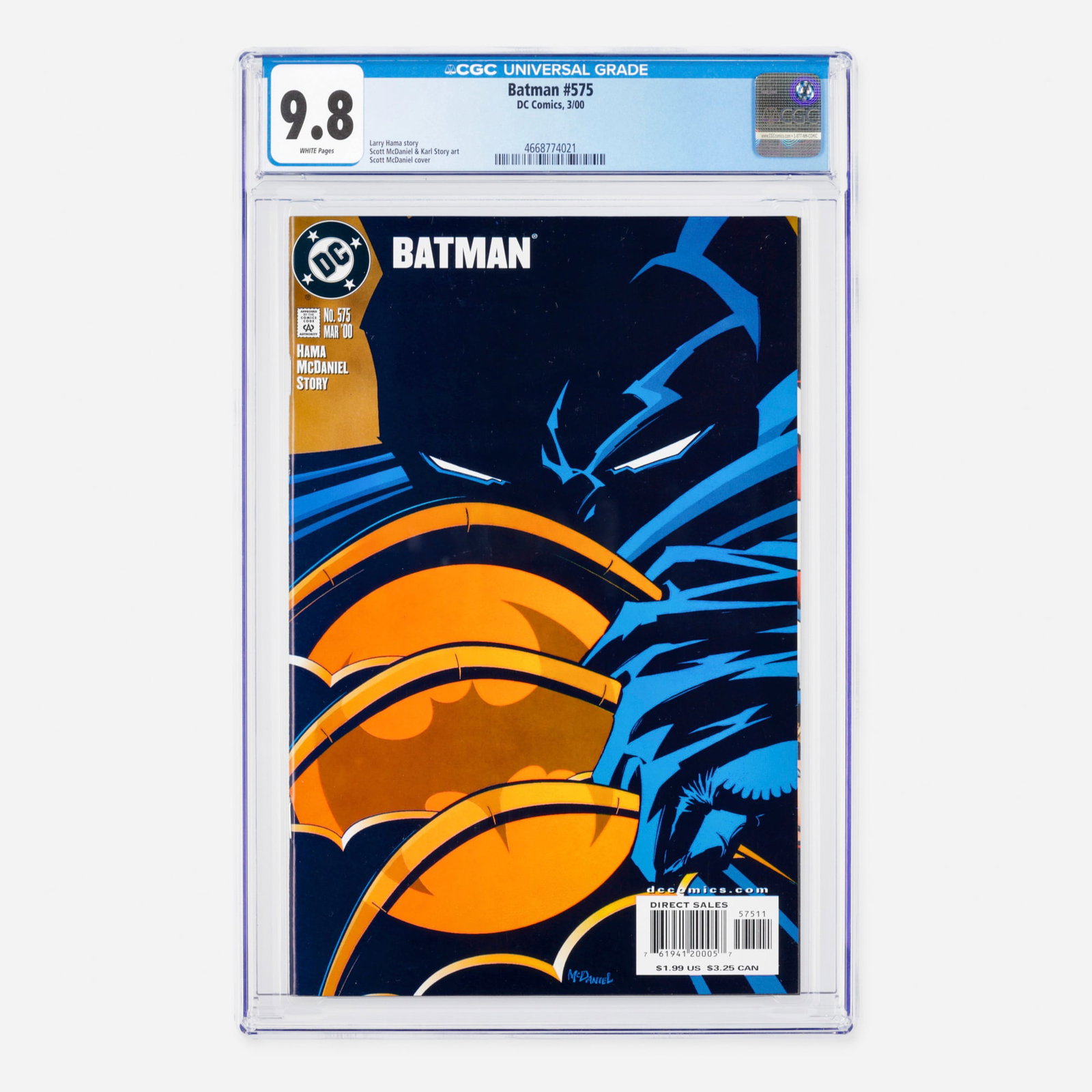 DC Comics Batman #575 CGC 9.8 (1 of 2)