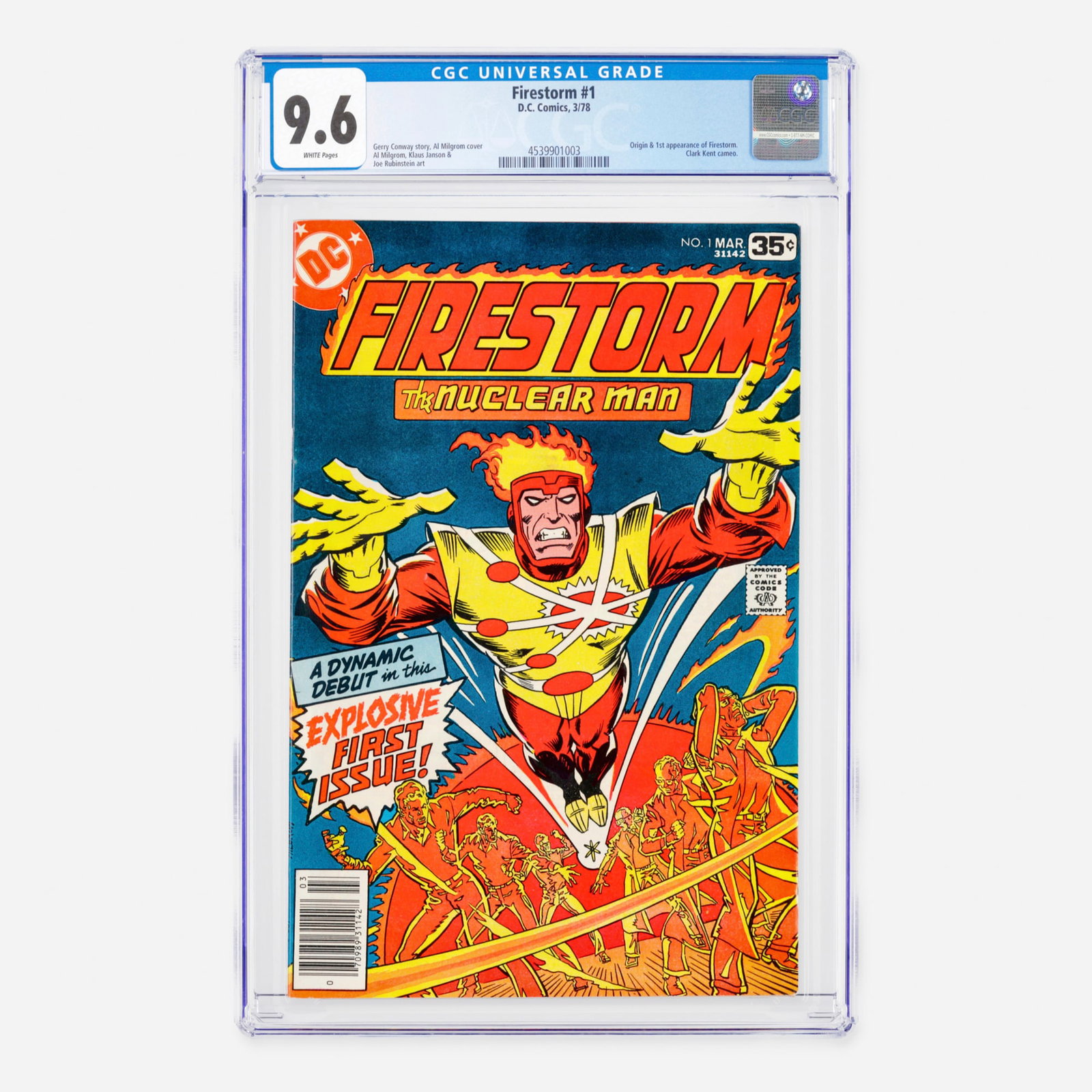 DC Comics Firestorm #1 CGC 9.6 (1 of 2)