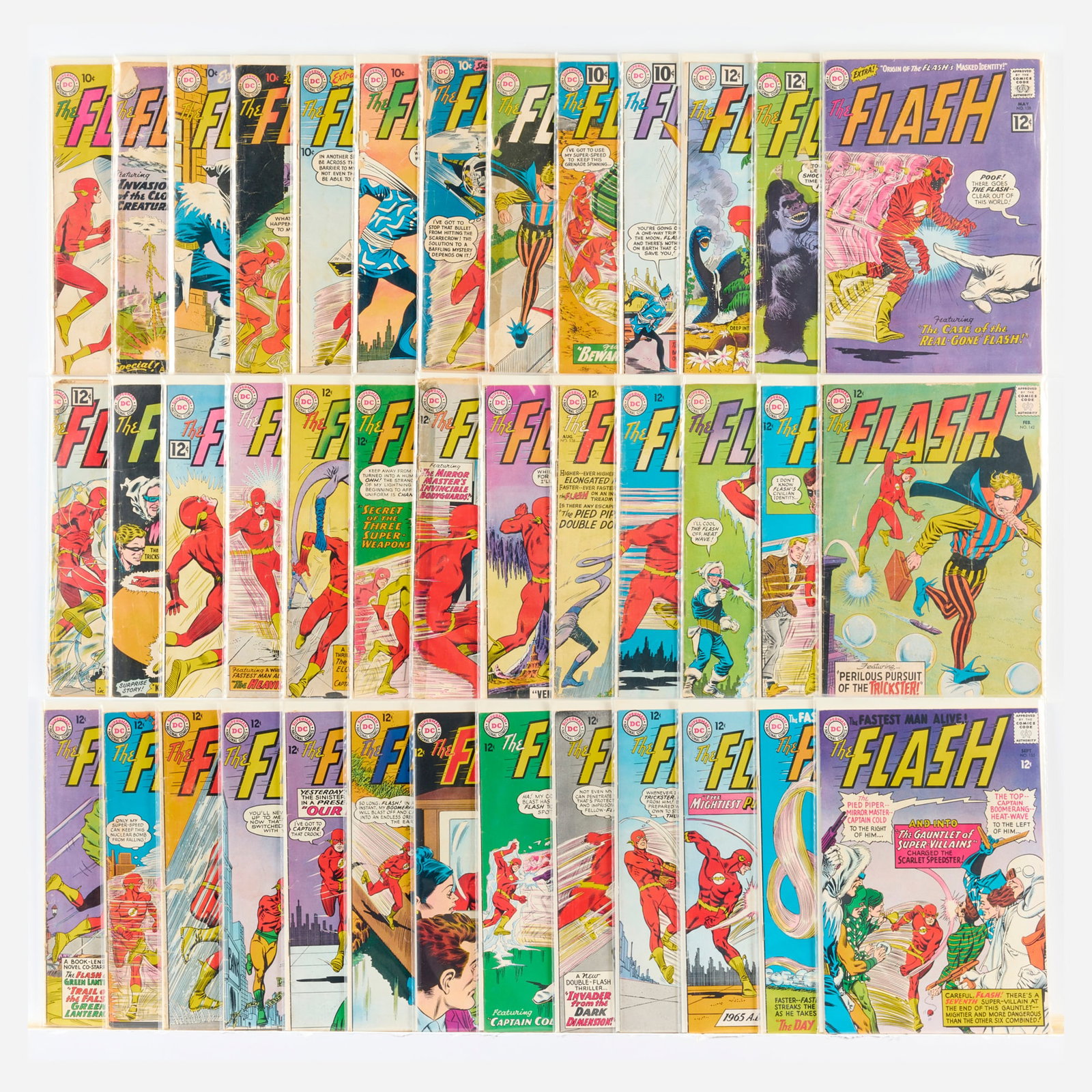 39 DC Comics Flash #109-#155 Group (1 of 1)
