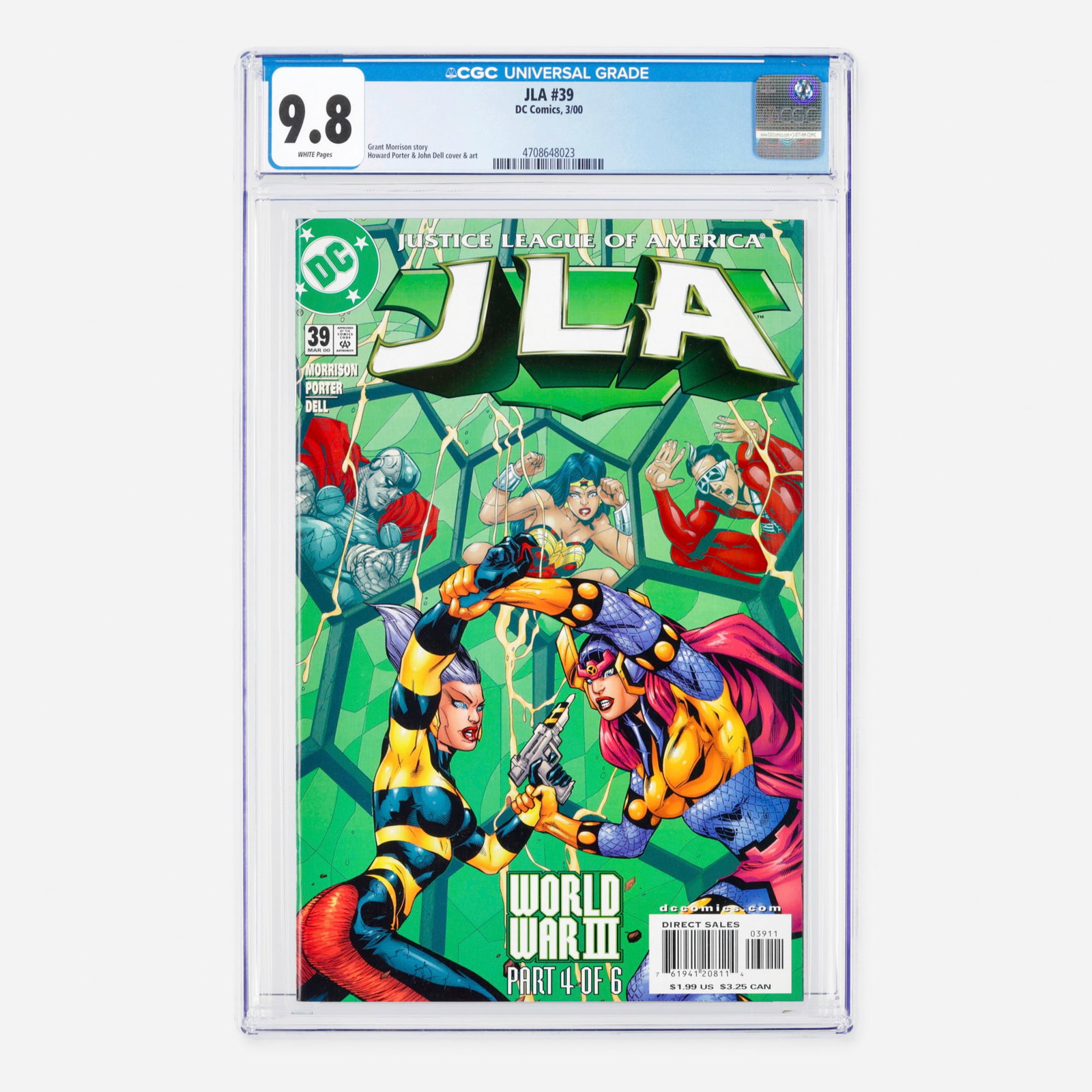 DC Comics JLA #39 CGC 9.8 (1 of 2)