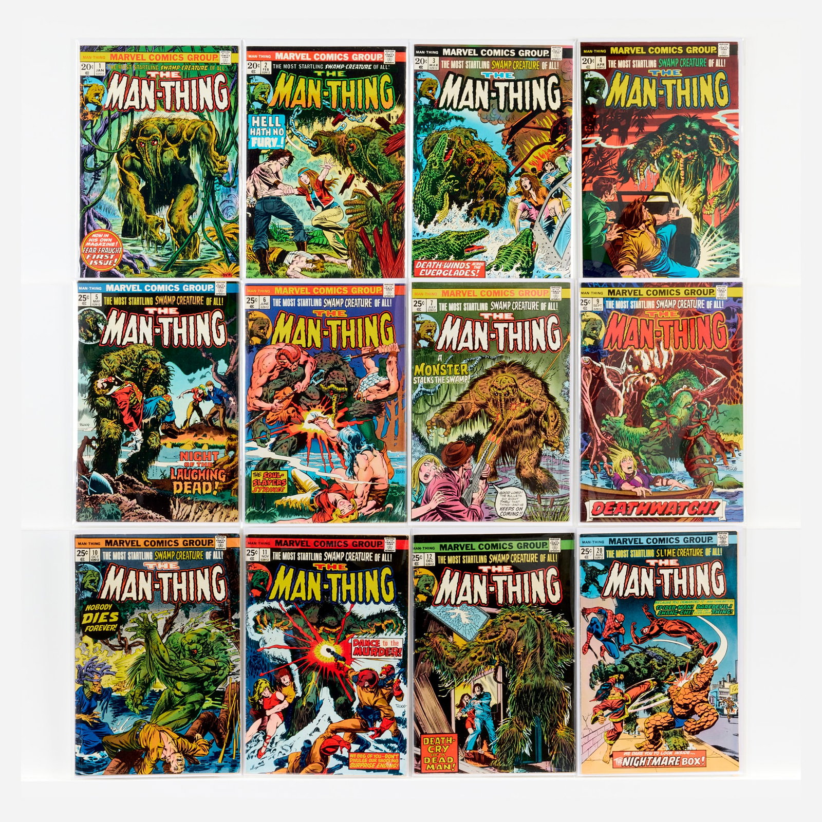 15 Marvel Comics Man-Thing #1-20 Group (1 of 2)