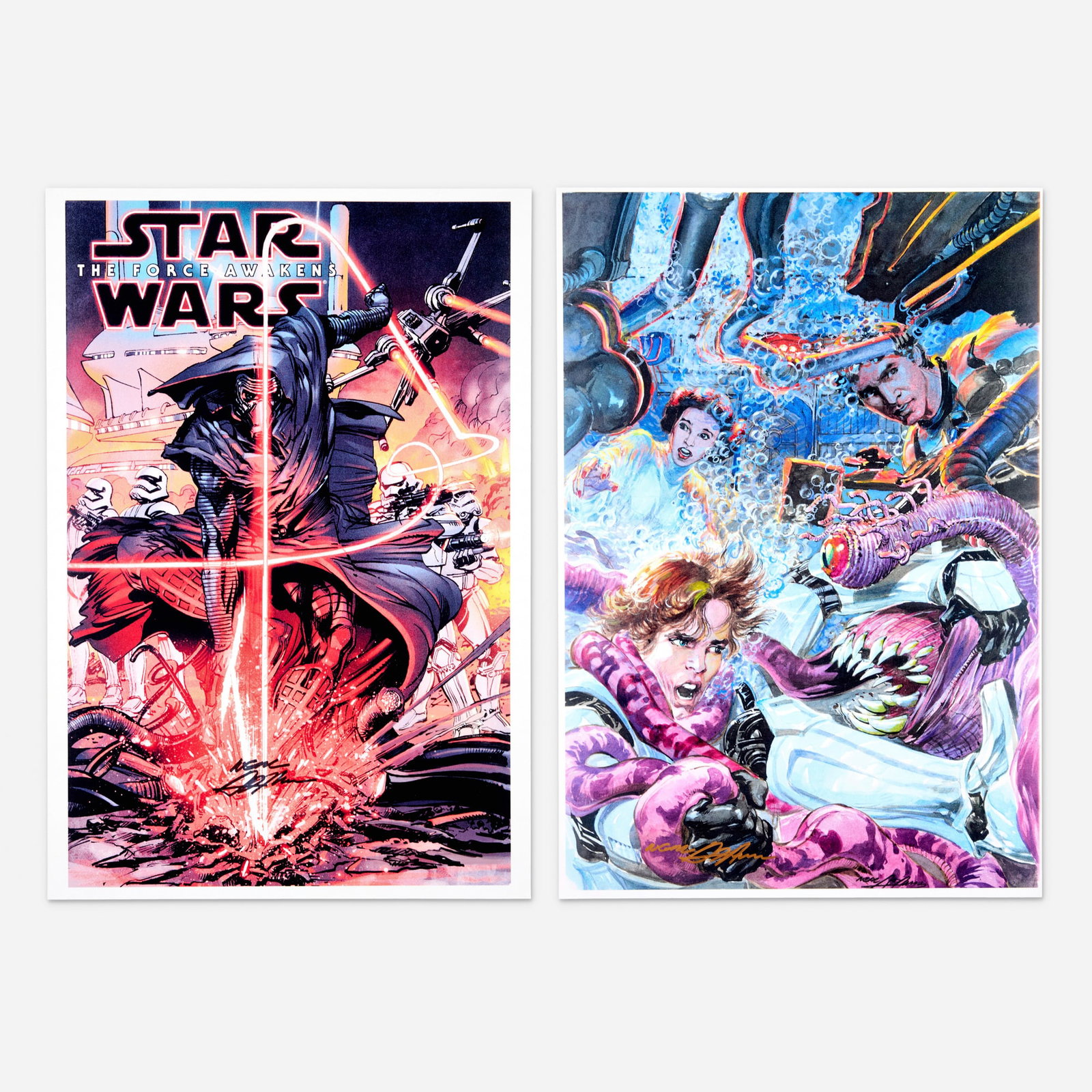 Neal Adams, Group of 2 Star Wars Signed Prints (1 of 1)