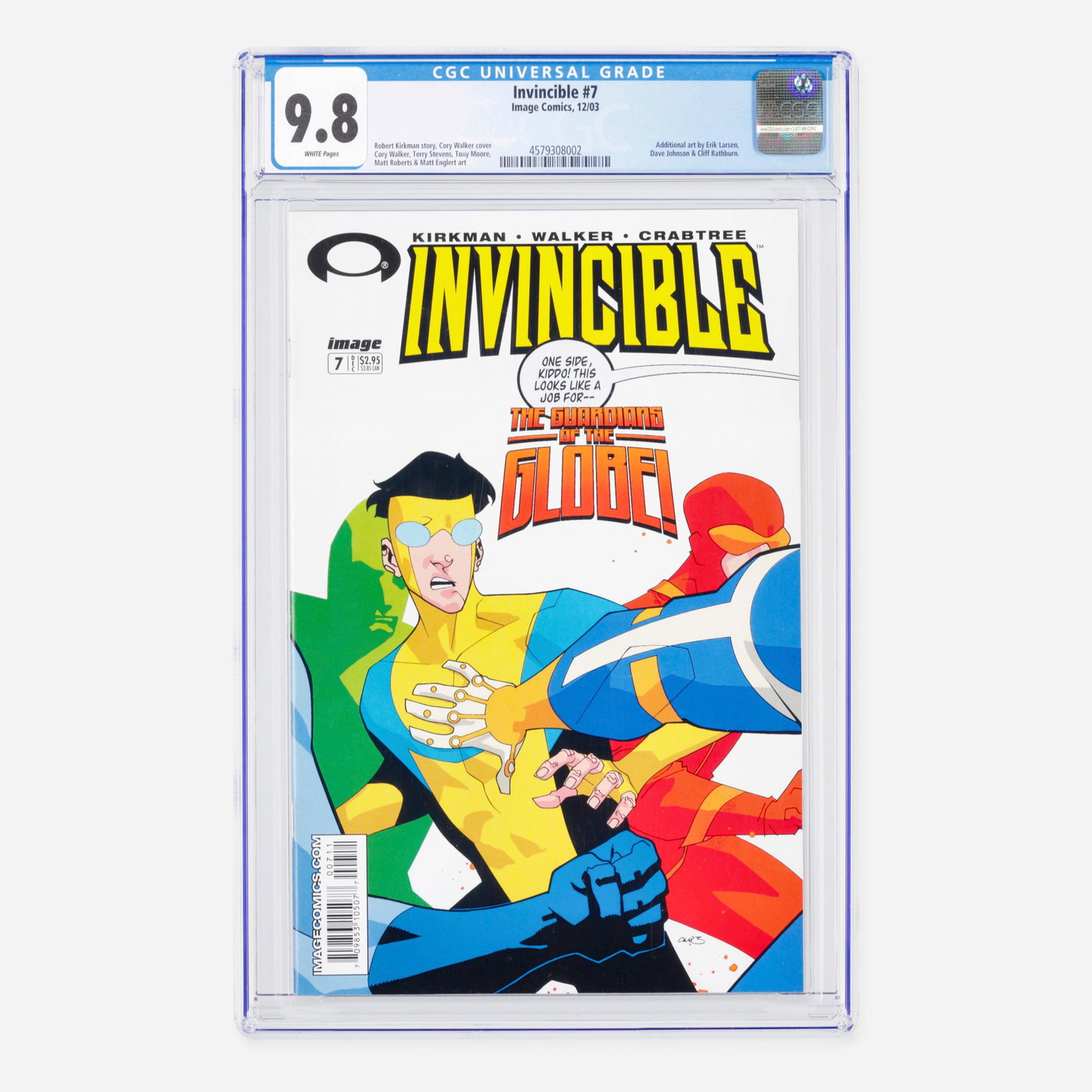 Image Comics Invincible #7 CGC 9.8 (1 of 2)