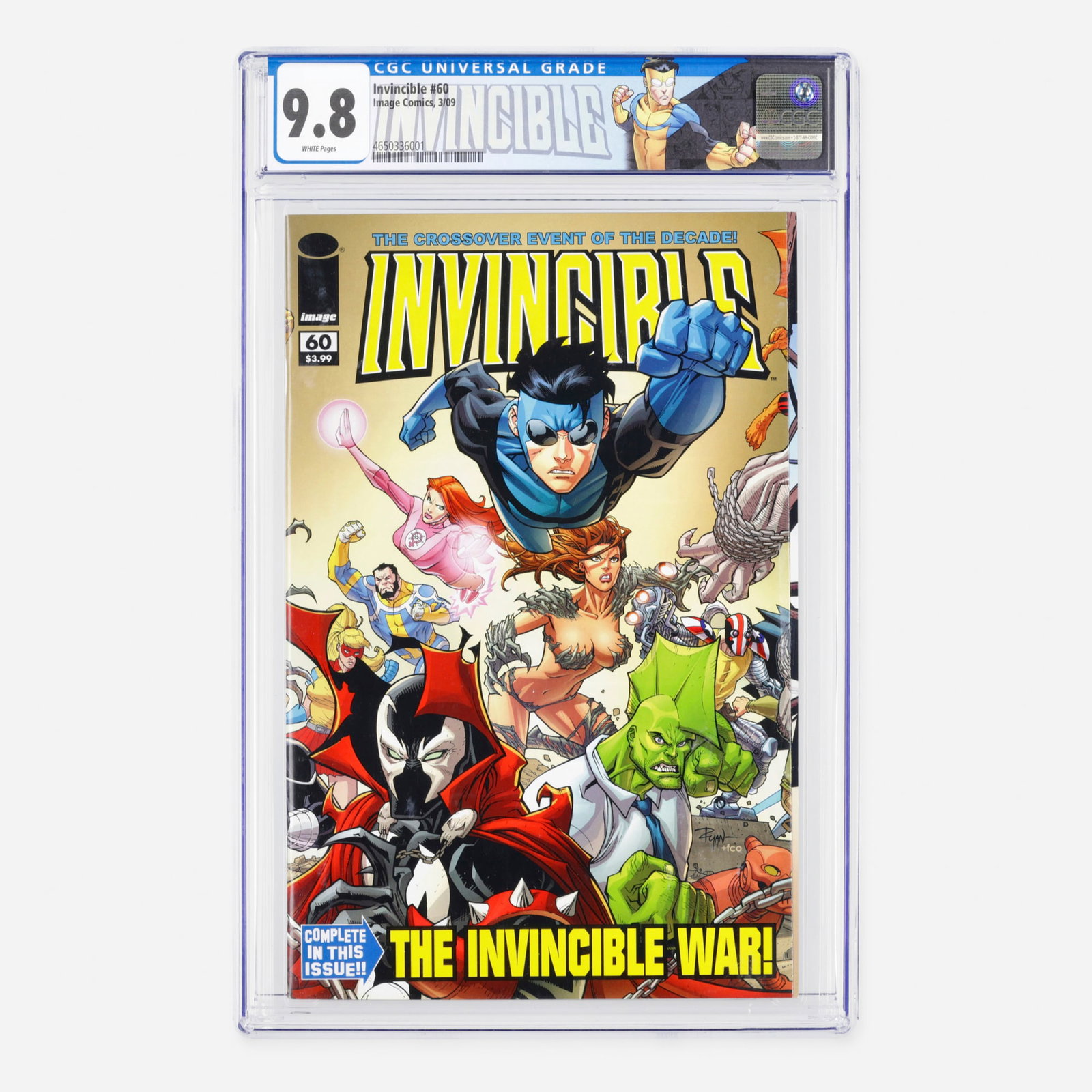 Image Comics Invincible #60 CGC 9.8 (1 of 2)