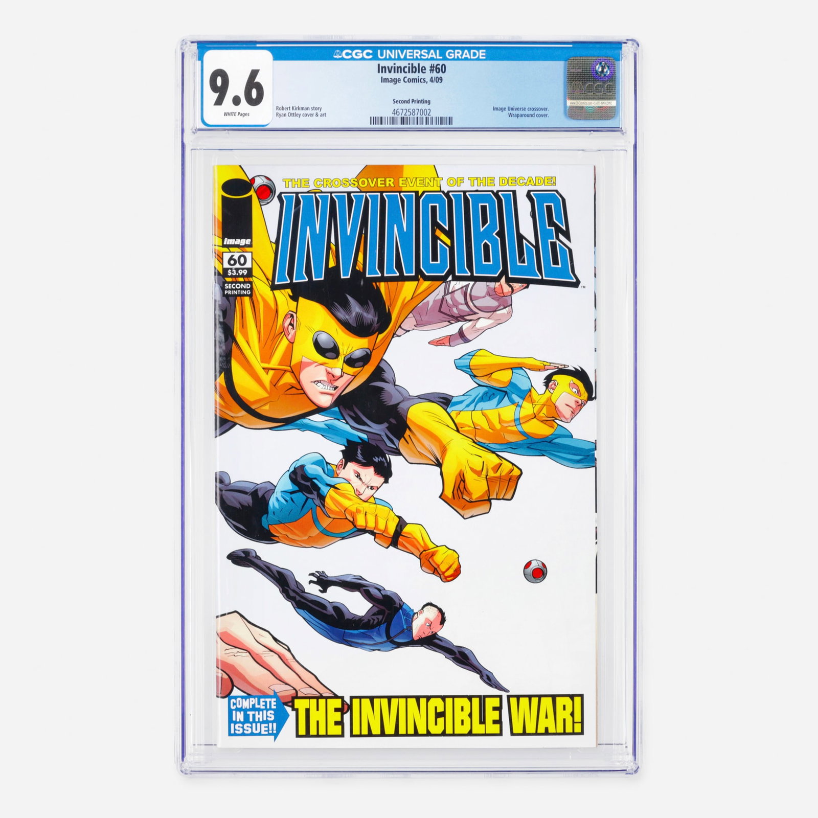 Image Comics Invincible #60 CGC 9.6 Second Printing (1 of 2)