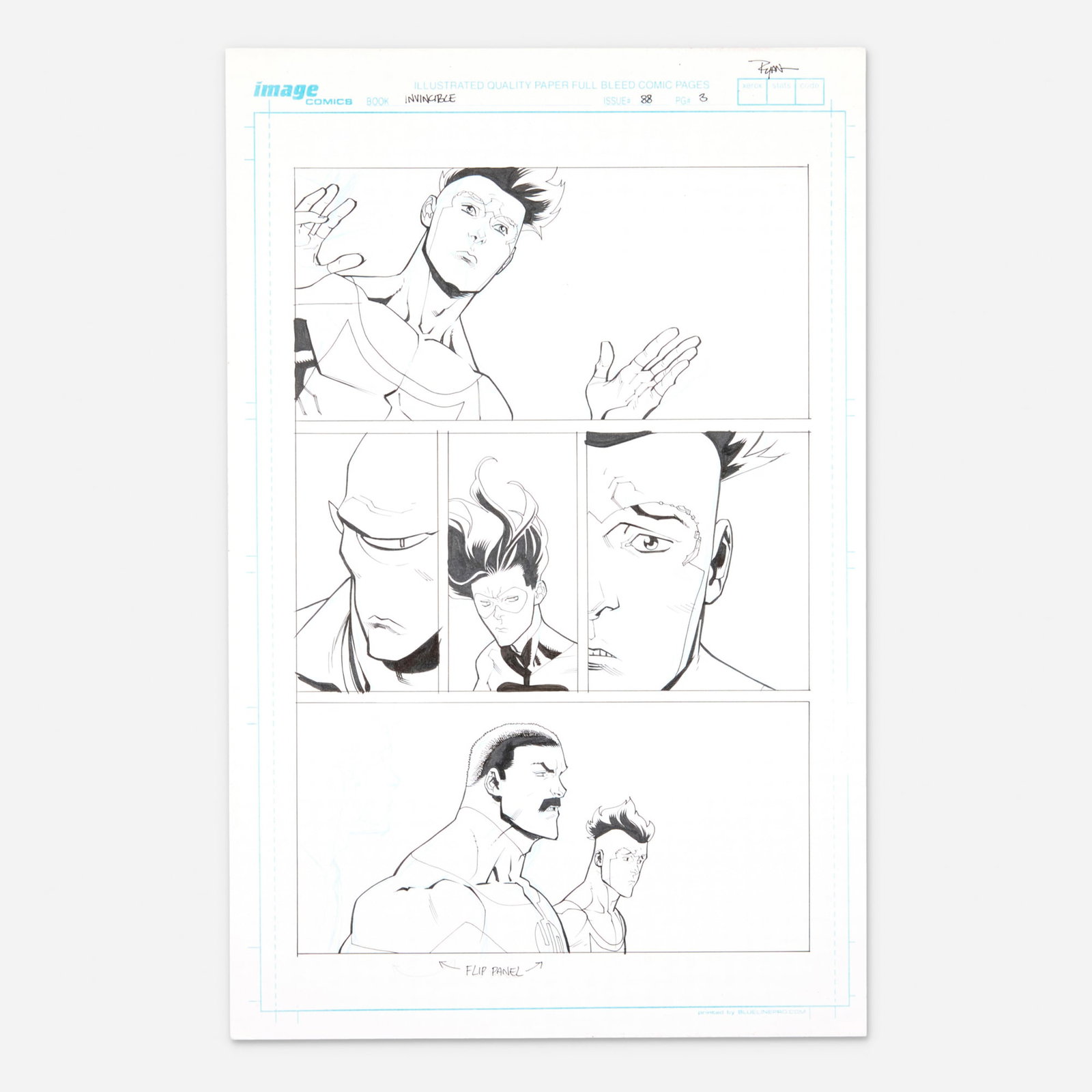 Ryan Ottley, Invincible #88 Story Page 3 Original Art (Image Comics, 2012) (1 of 1)