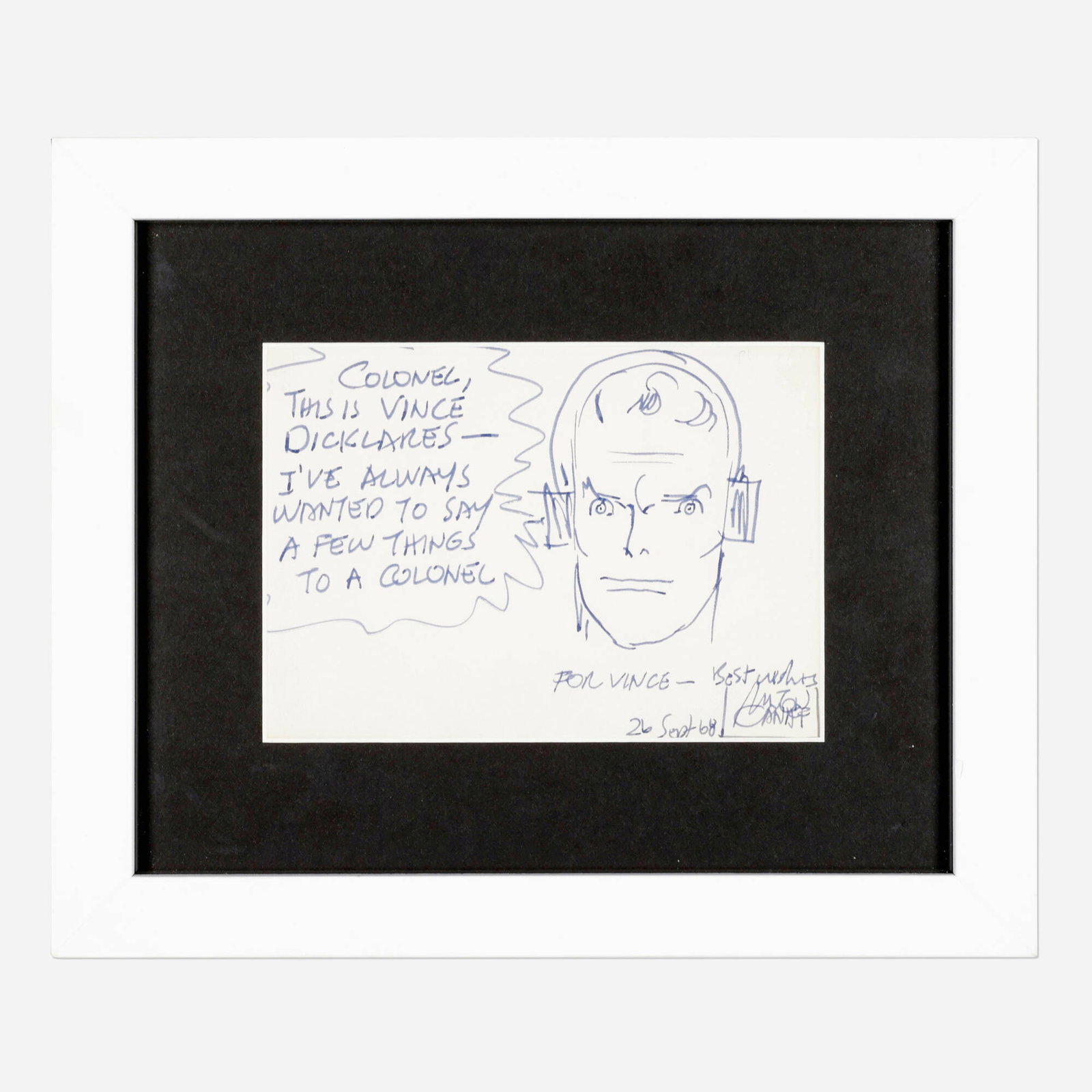 Milton Caniff, Steve Canyon Illustration Original Art (1968) (1 of 1)