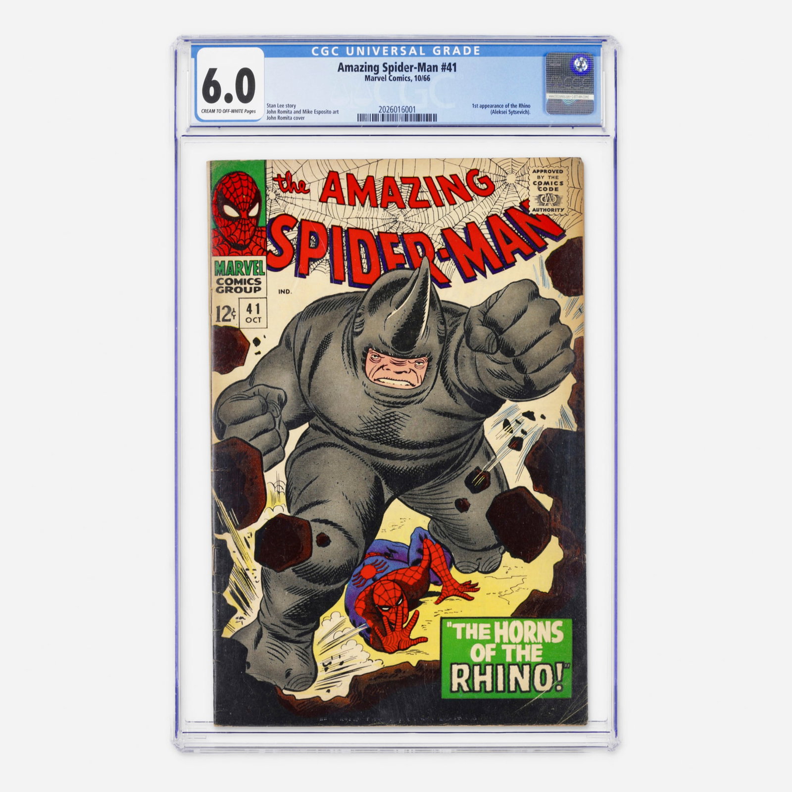 Marvel Comics Amazing Spider-Man #41 CGC 6.0 (1 of 2)