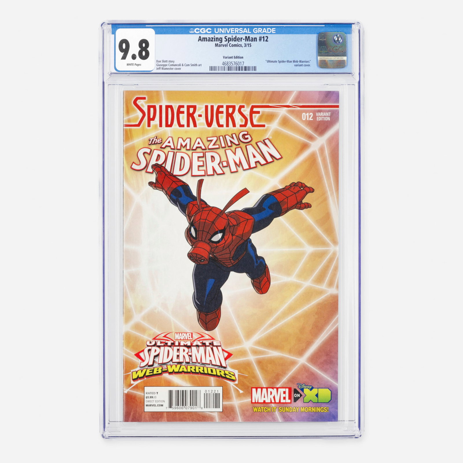 Marvel Comics Amazing Spider-Man #12 CGC 9.8 Variant Edition (1 of 2)