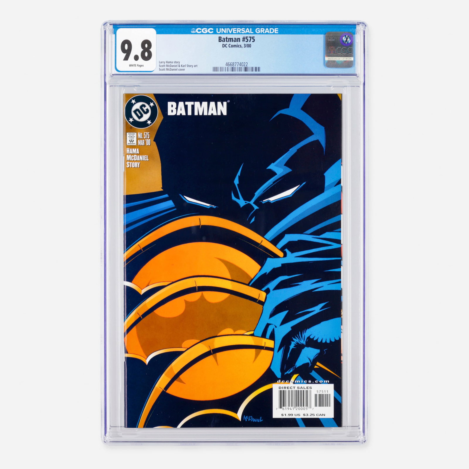 DC Comics Batman #575 CGC 9.8 (1 of 2)