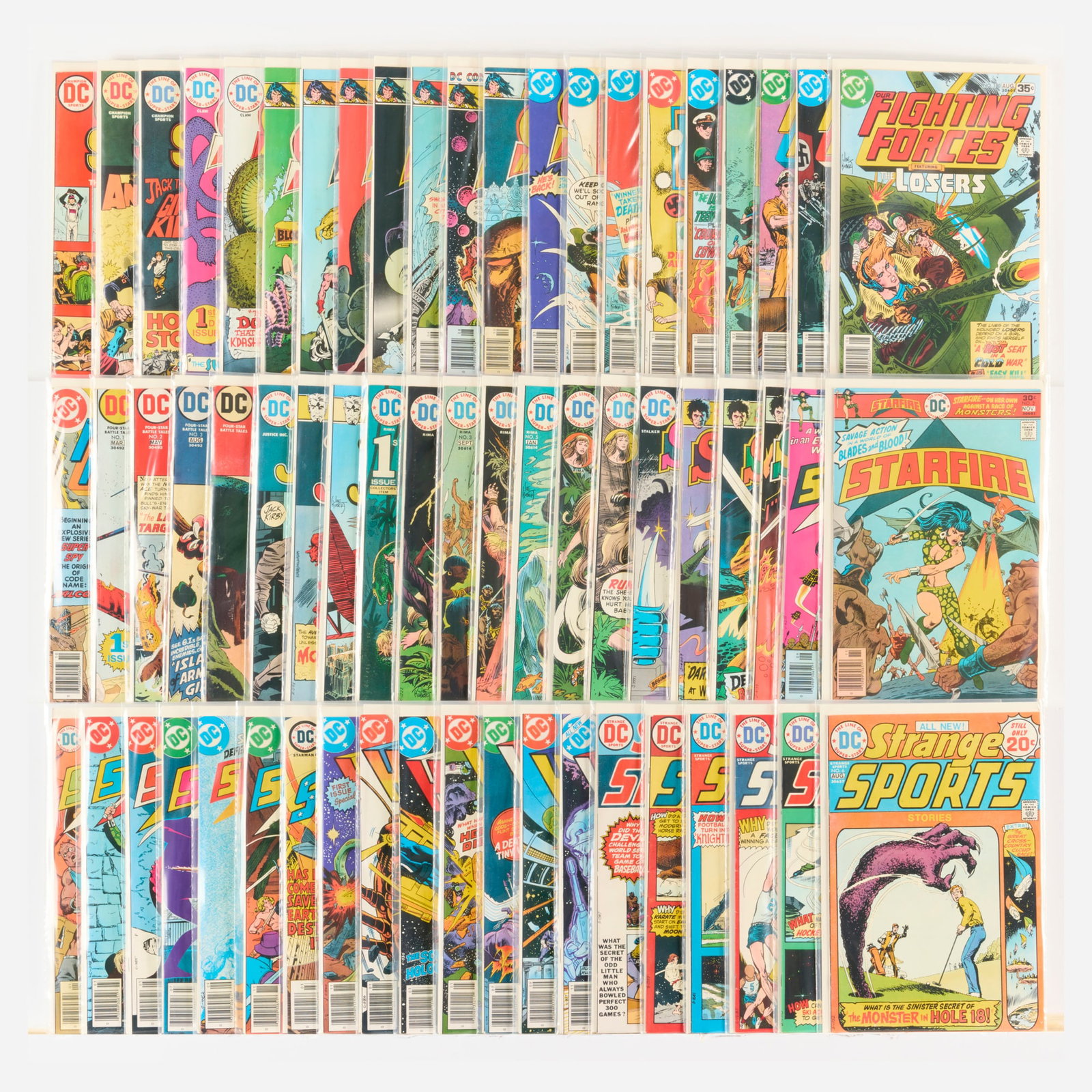 62 DC Comics Mixed Title Group (1 of 1)