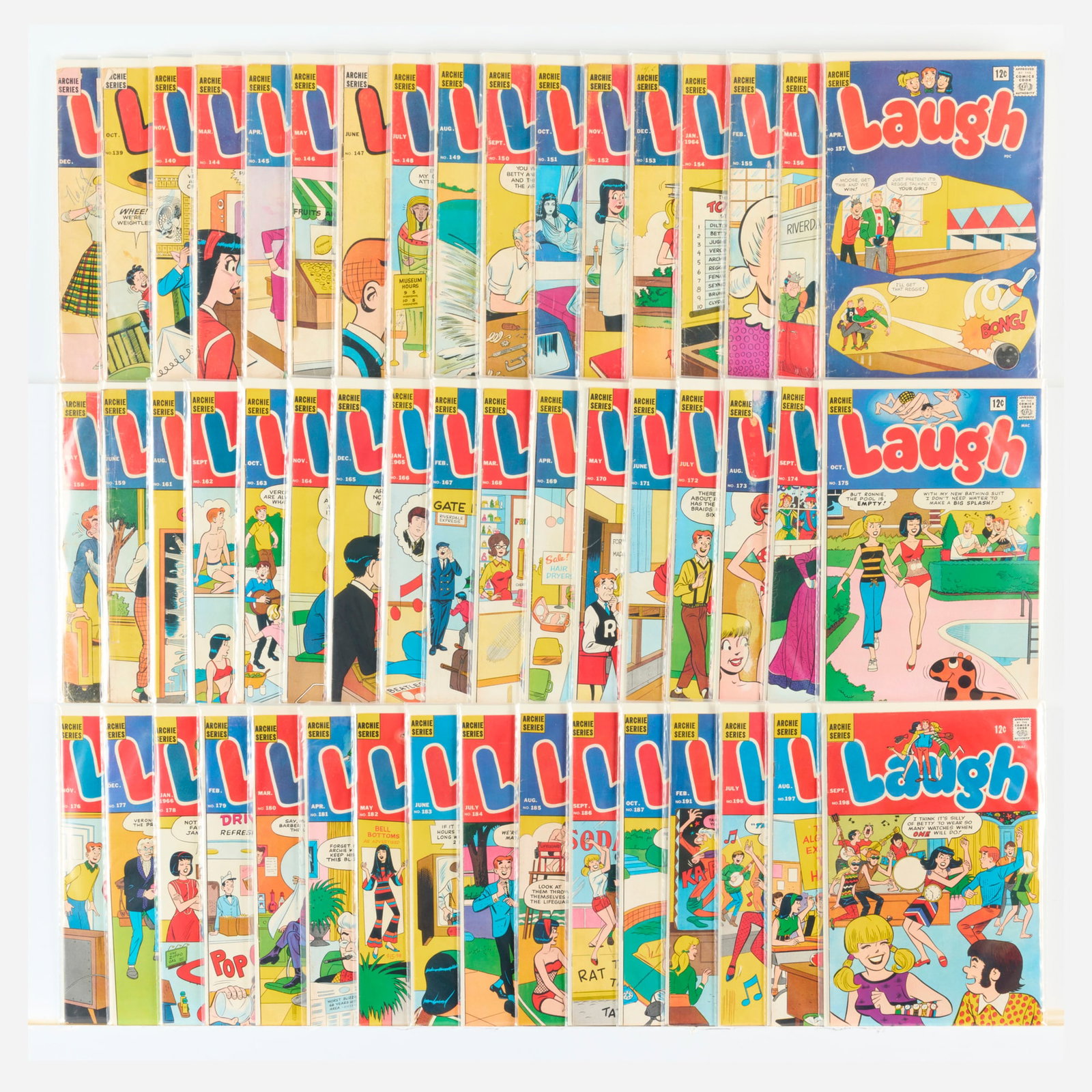 50 Archie Publications Laugh #105-#198 Group (1 of 1)
