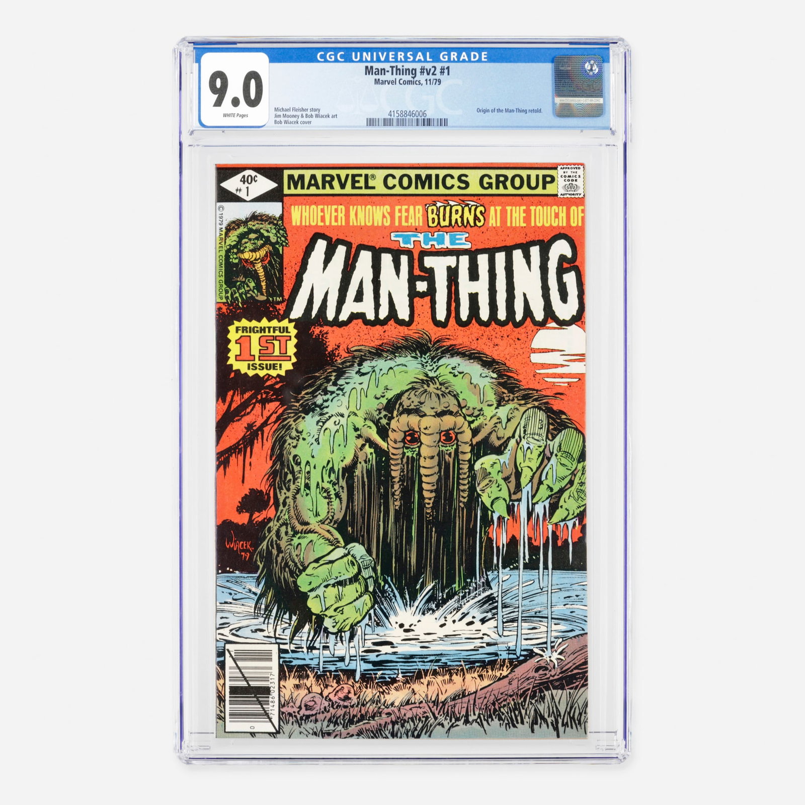 Marvel Comics Man-Thing #v2 #1 CGC 9.0 (1 of 2)