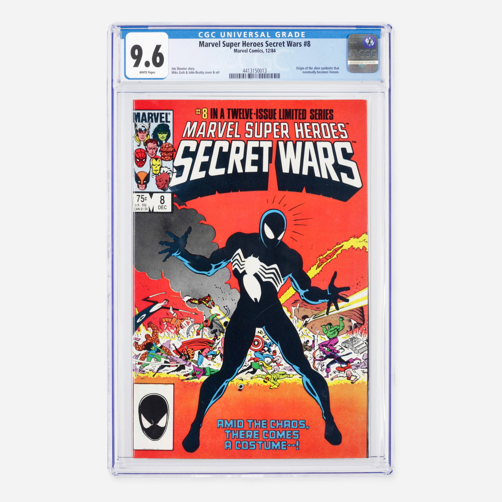 Marvel Comics Marvel Super Heroes Secret Wars #8 CGC 9.6 (1 of 2)