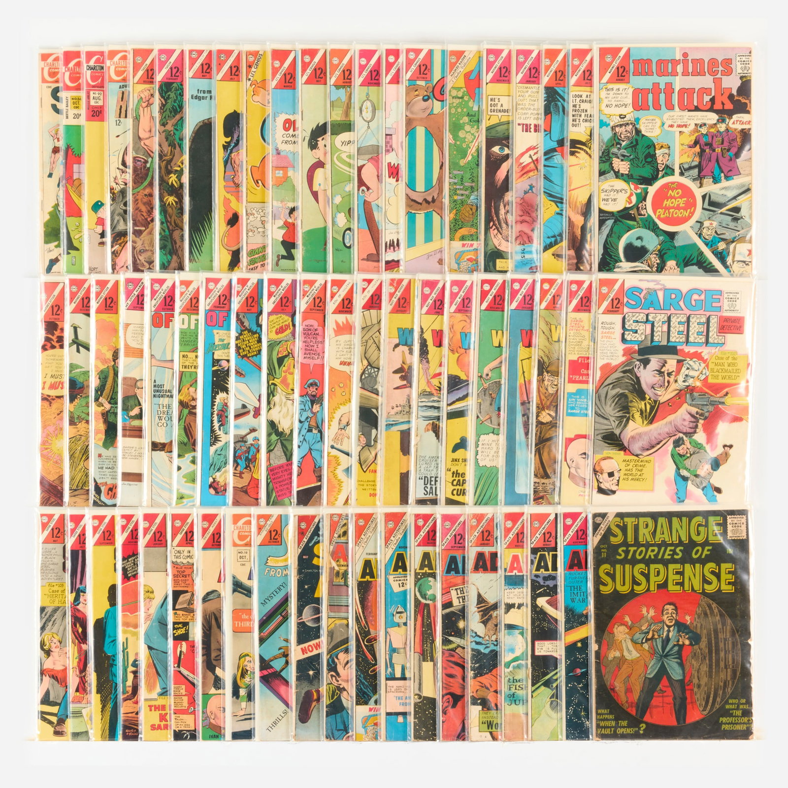 61 Charlton Comics Mixed Title Group (1 of 1)