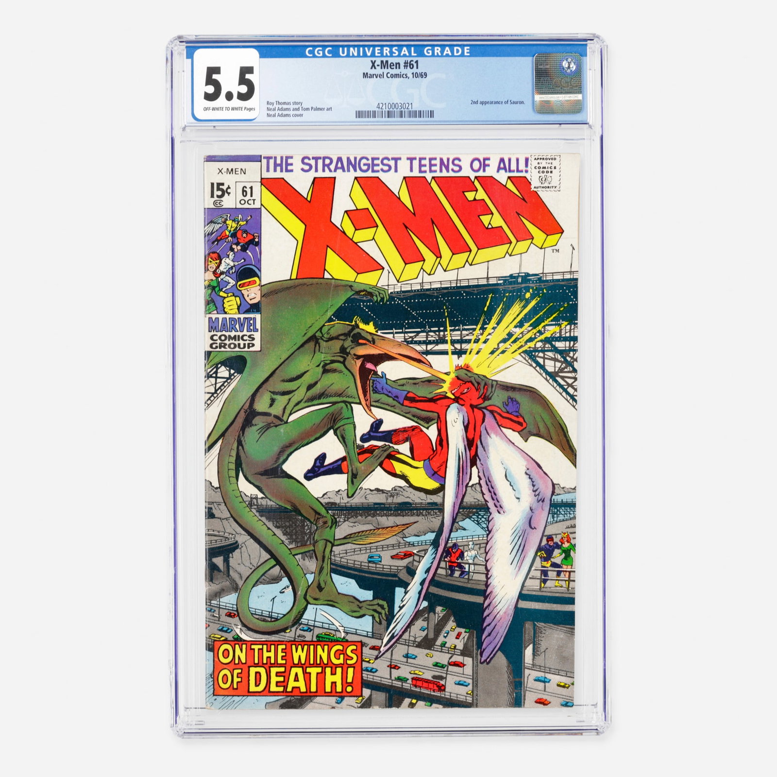 Marvel Comics X-Men #61 CGC 5.5 (1 of 2)