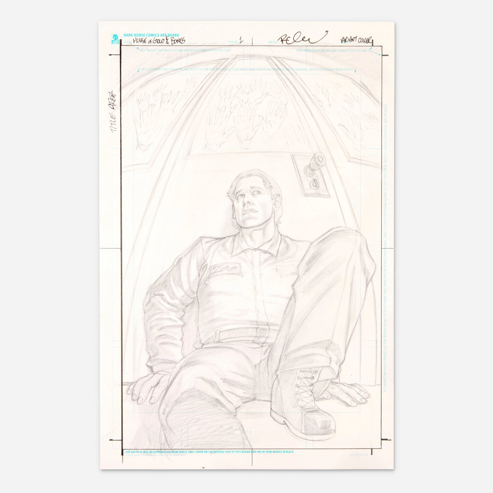 Richard Clark, House of Gold and Bones #1 Cover Original Art (Dark Horse Comics, 2013) (1 of 1)